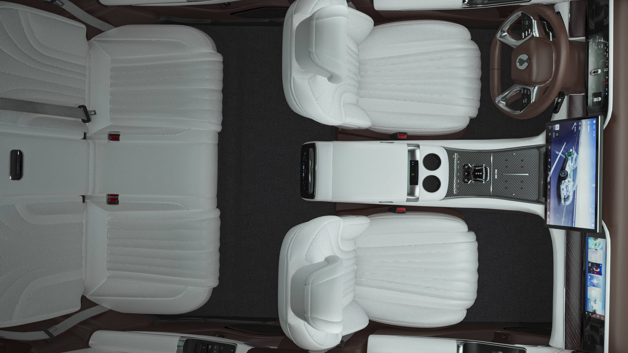 2025 BYD Denza Z9 GT With Interior 3D model_16