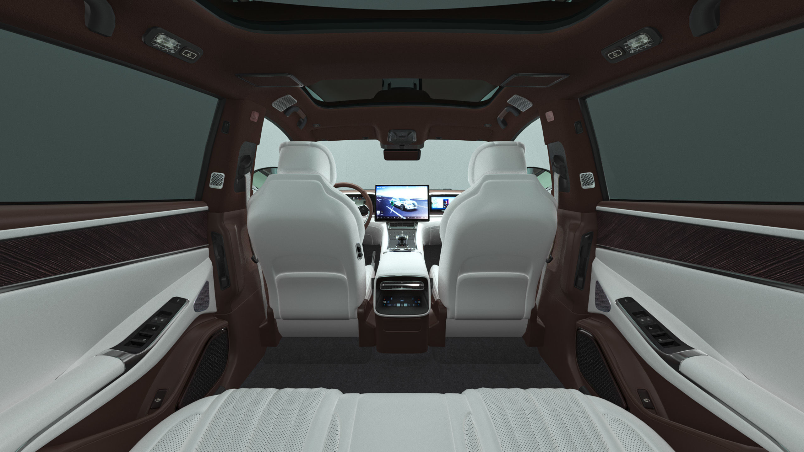 2025 BYD Denza Z9 GT With Interior 3D model_15