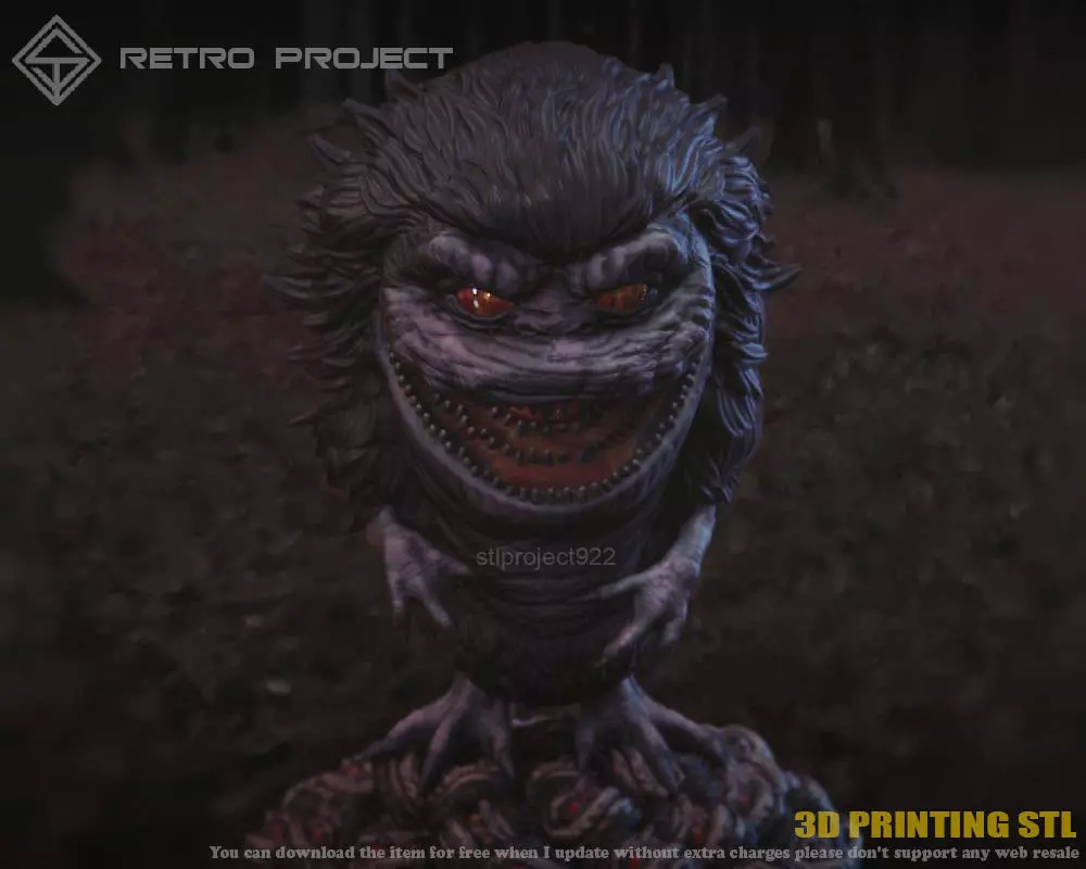 Critters 3D print model