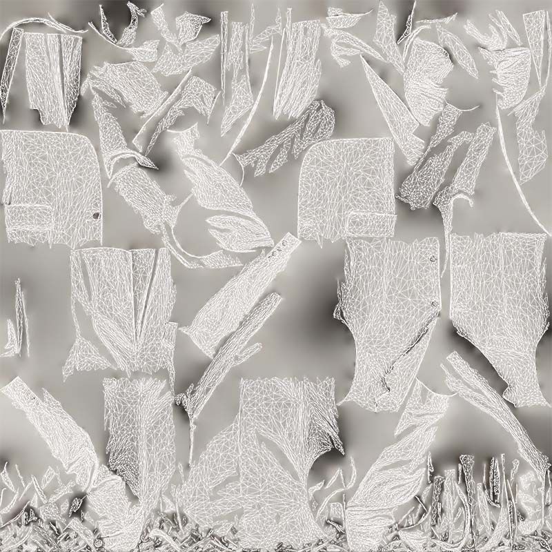 Suit B Vest Open Low-poly 3D model_14