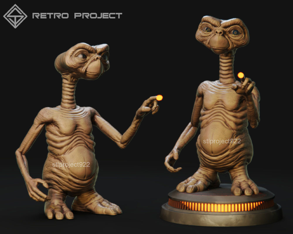 ET Extra Terrestrial 3D print model_1