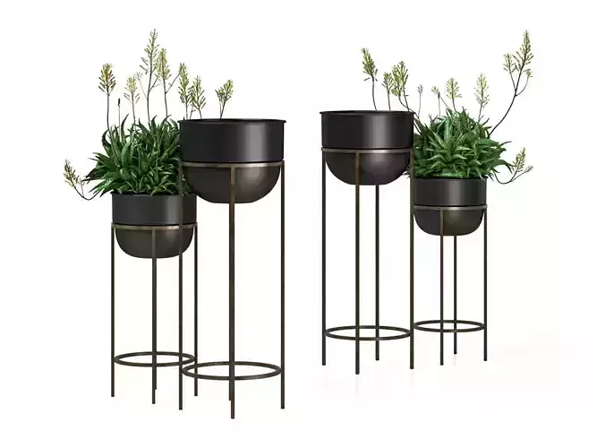 Wesley Metal Plant Stands