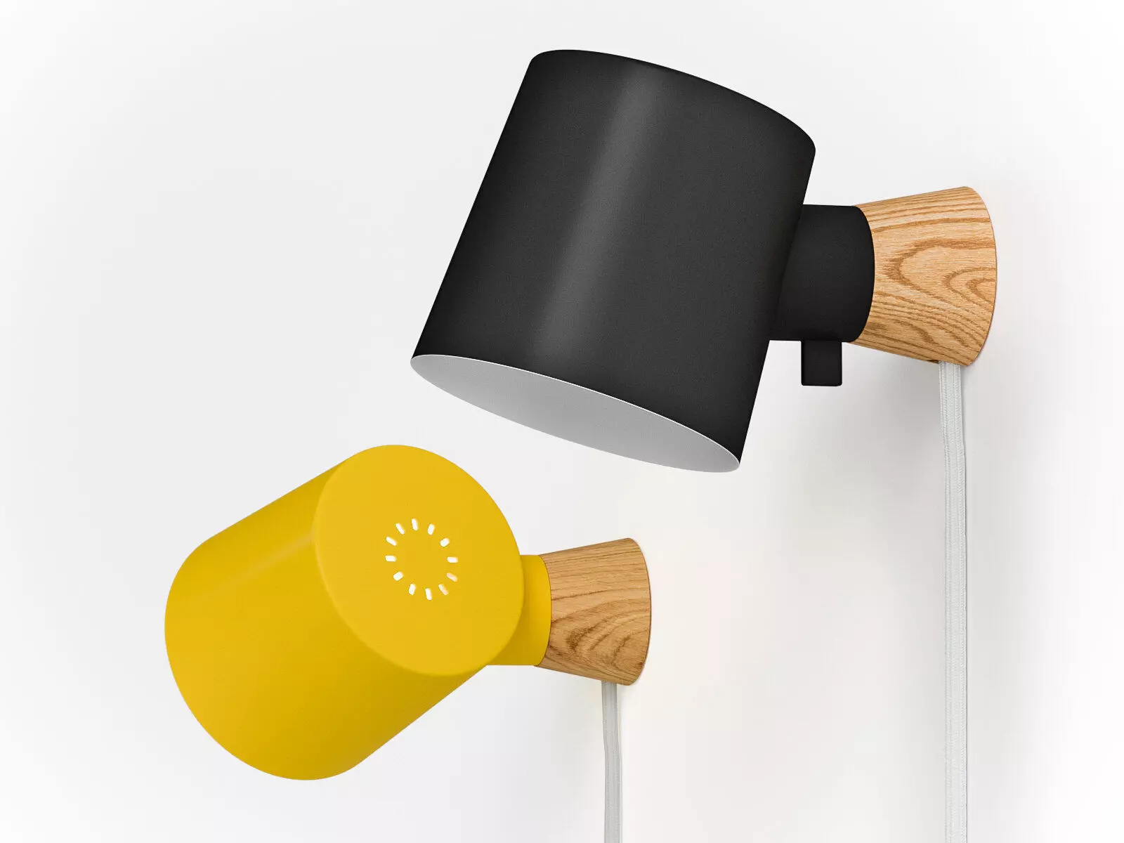 Rise Wall Light 3D model_0