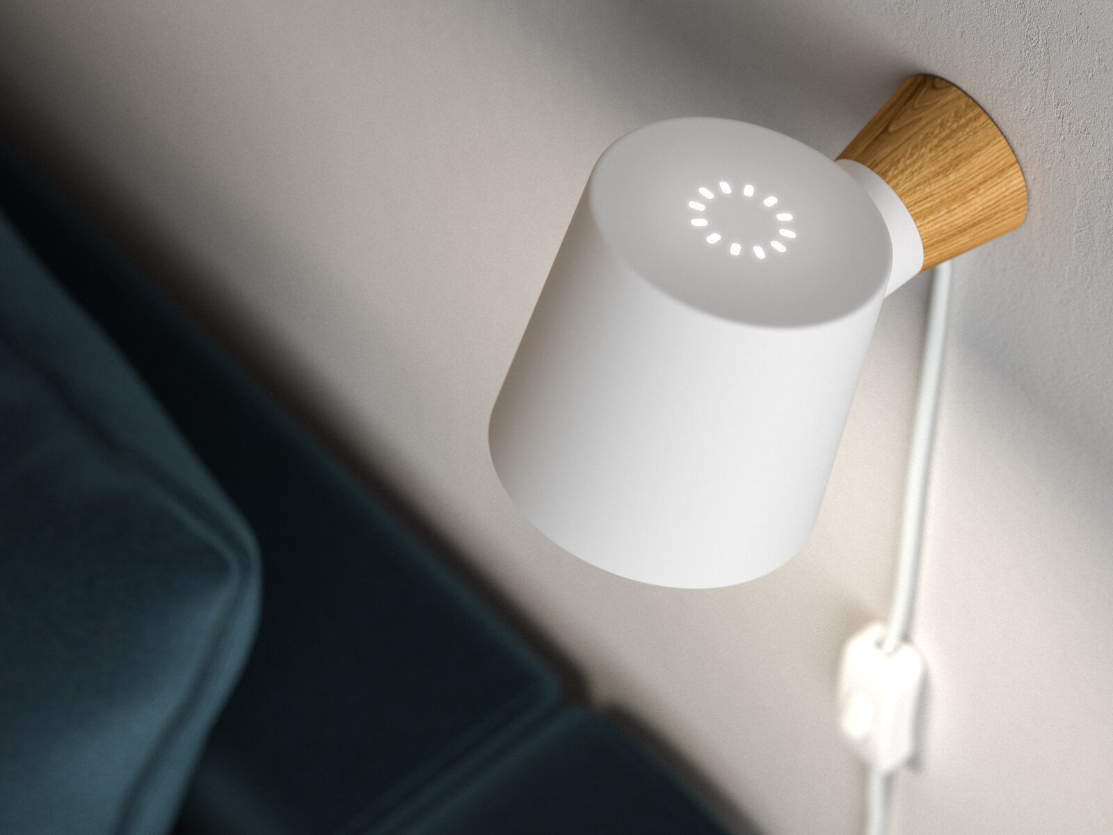 Rise Wall Light 3D model_2