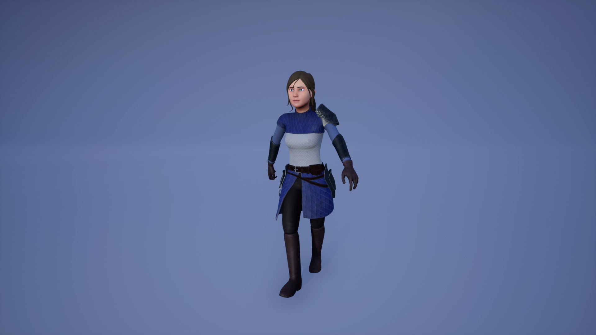 Medieval Knightness 3D model_8