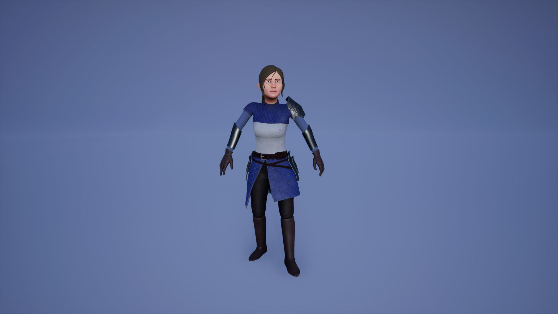 Medieval Knightness 3D model_6