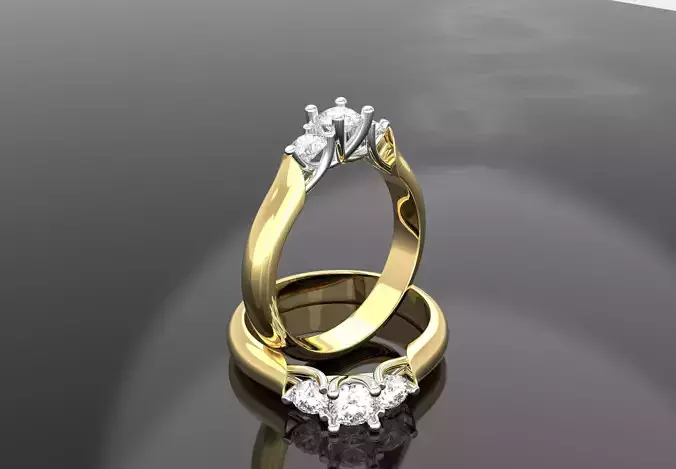 Ring With Diamonds