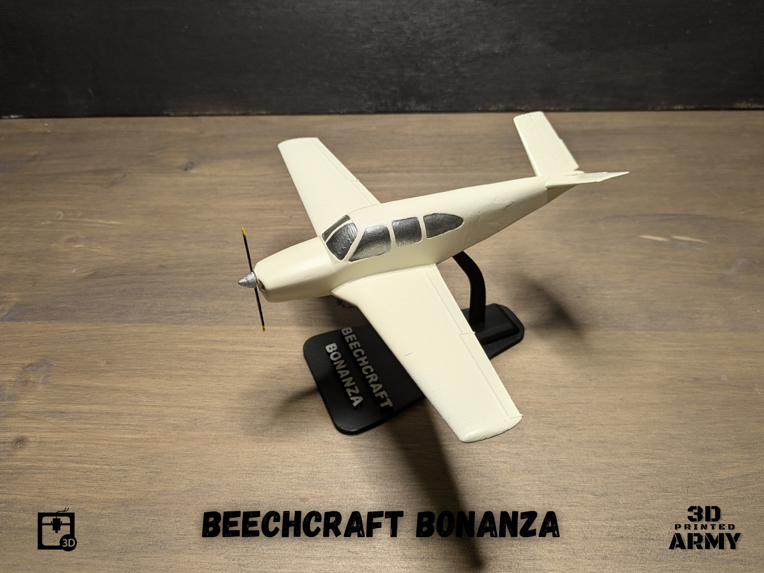 Beechcraft BONANZA scale model - 3D printing files 3D print model_8