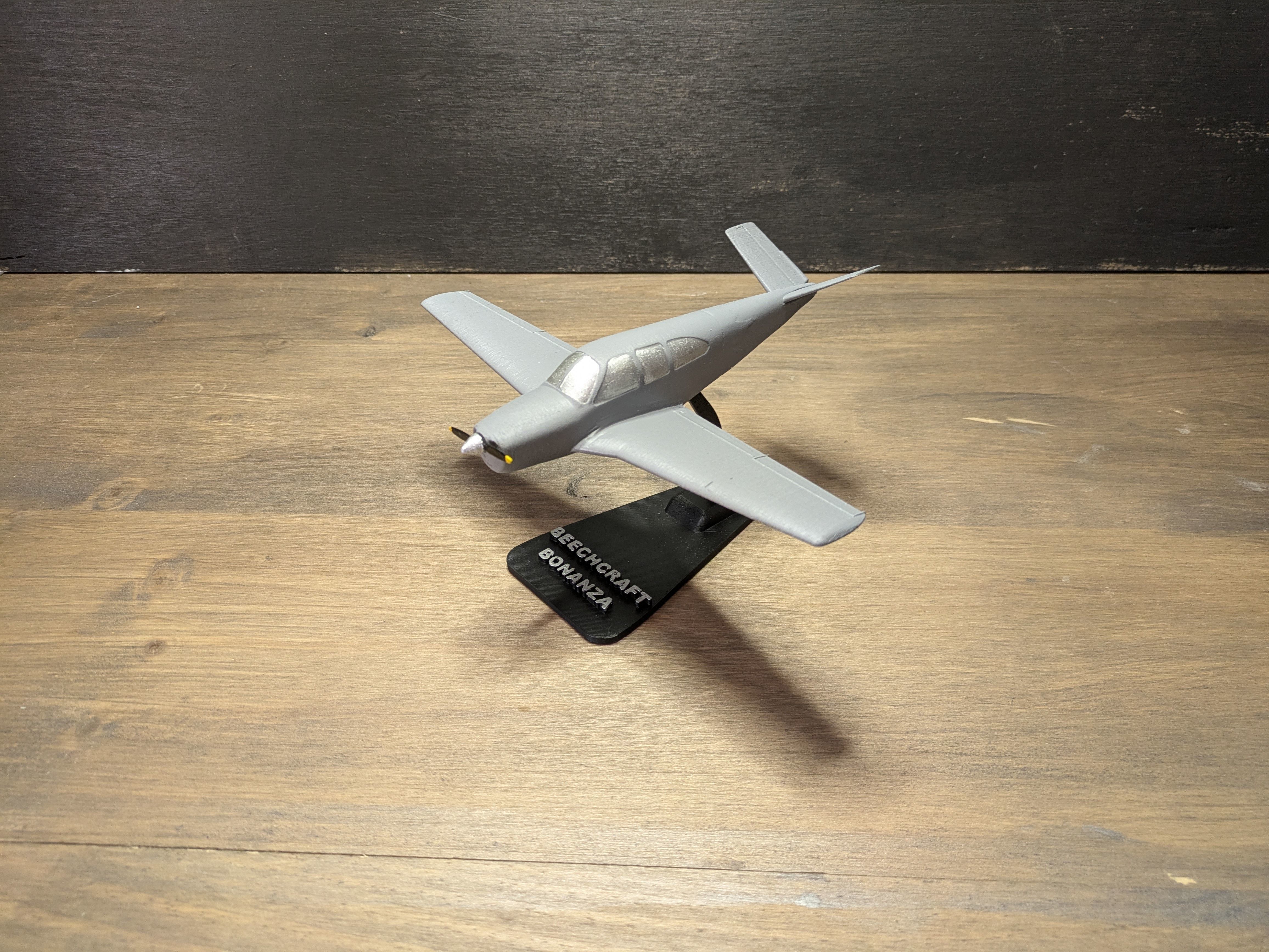 Beechcraft BONANZA scale model - 3D printing files 3D print model_12