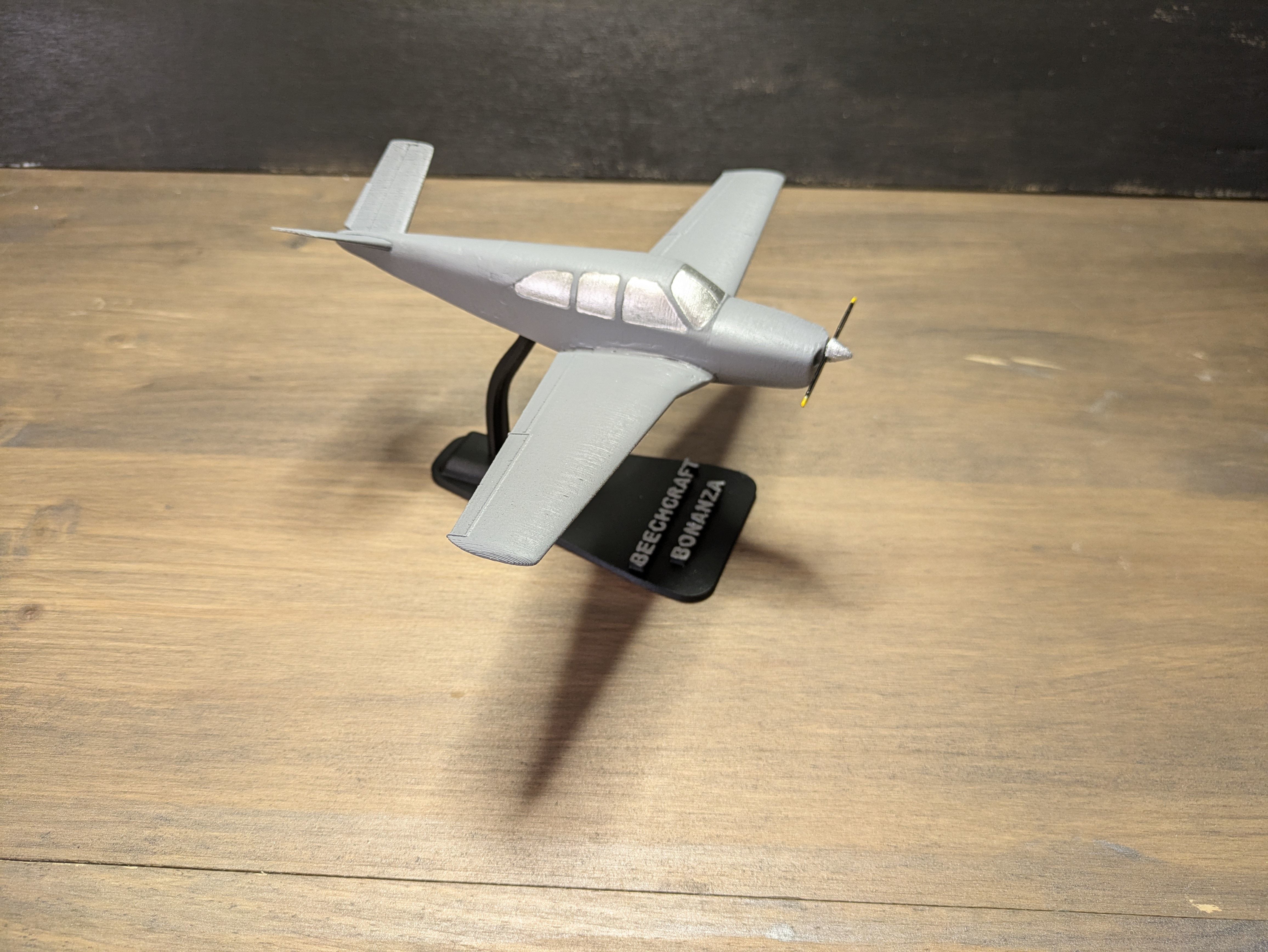 Beechcraft BONANZA scale model - 3D printing files 3D print model_11
