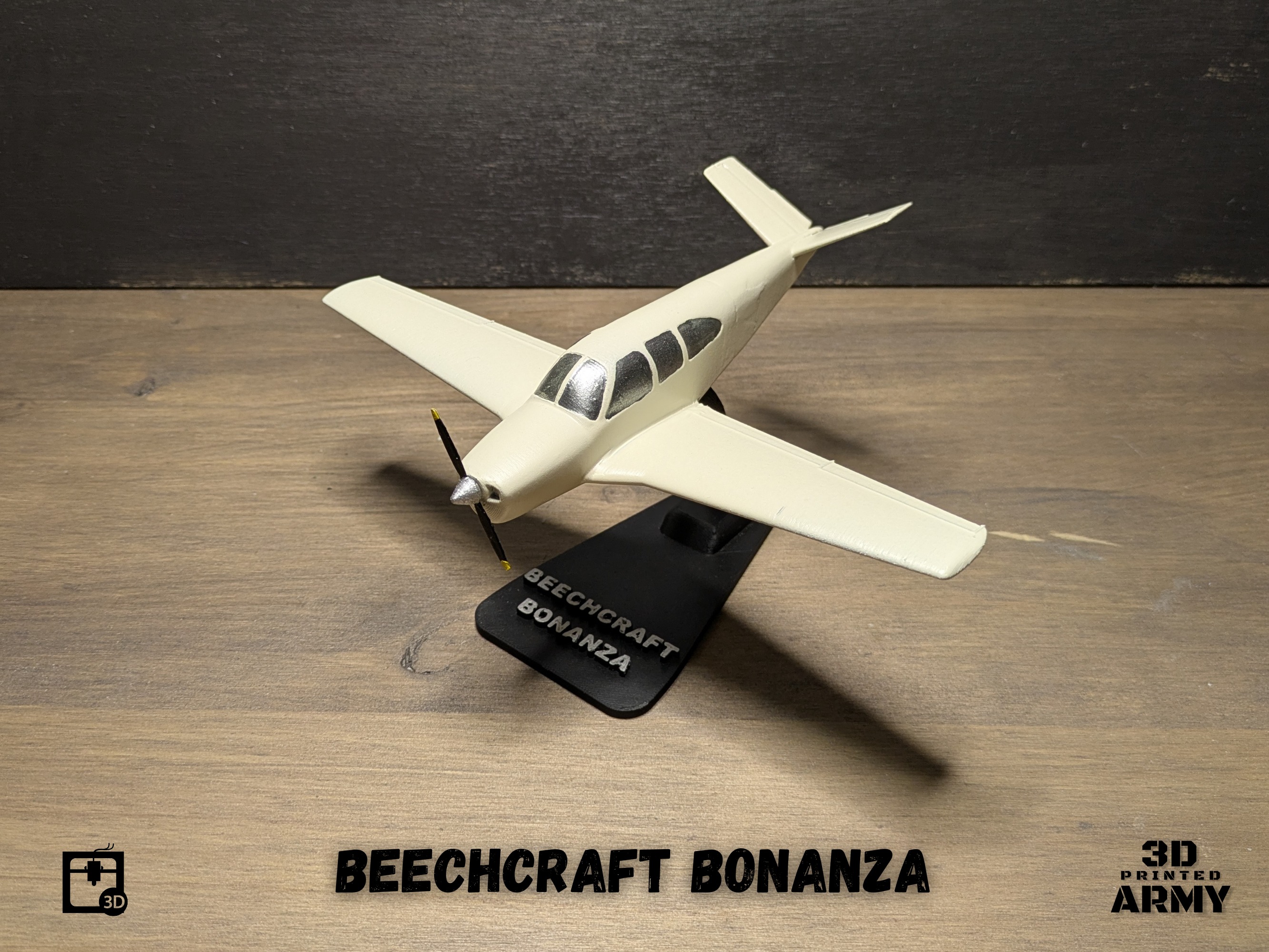 Beechcraft BONANZA scale model - 3D printing files 3D print model_7