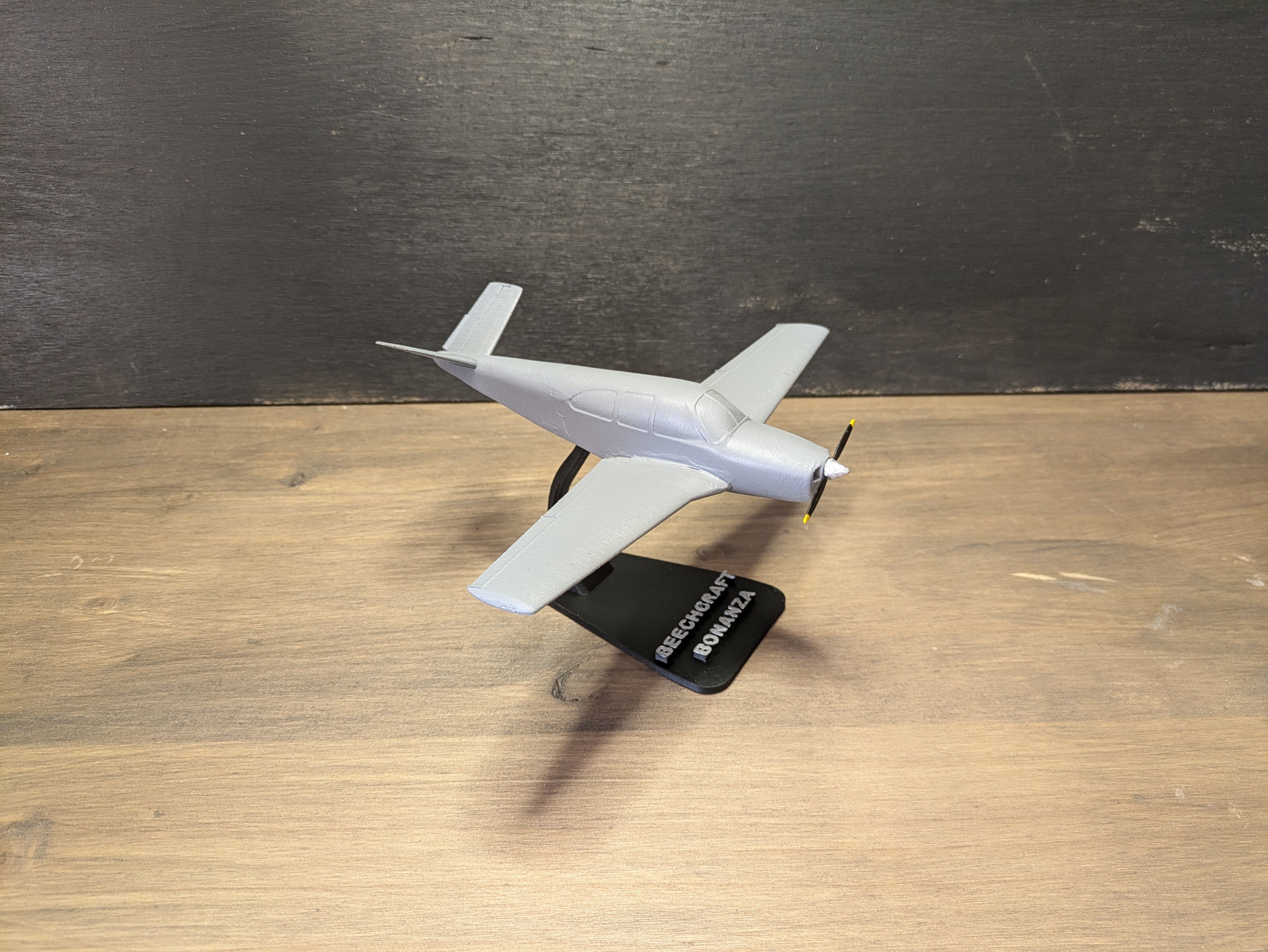 Beechcraft BONANZA scale model - 3D printing files 3D print model_19