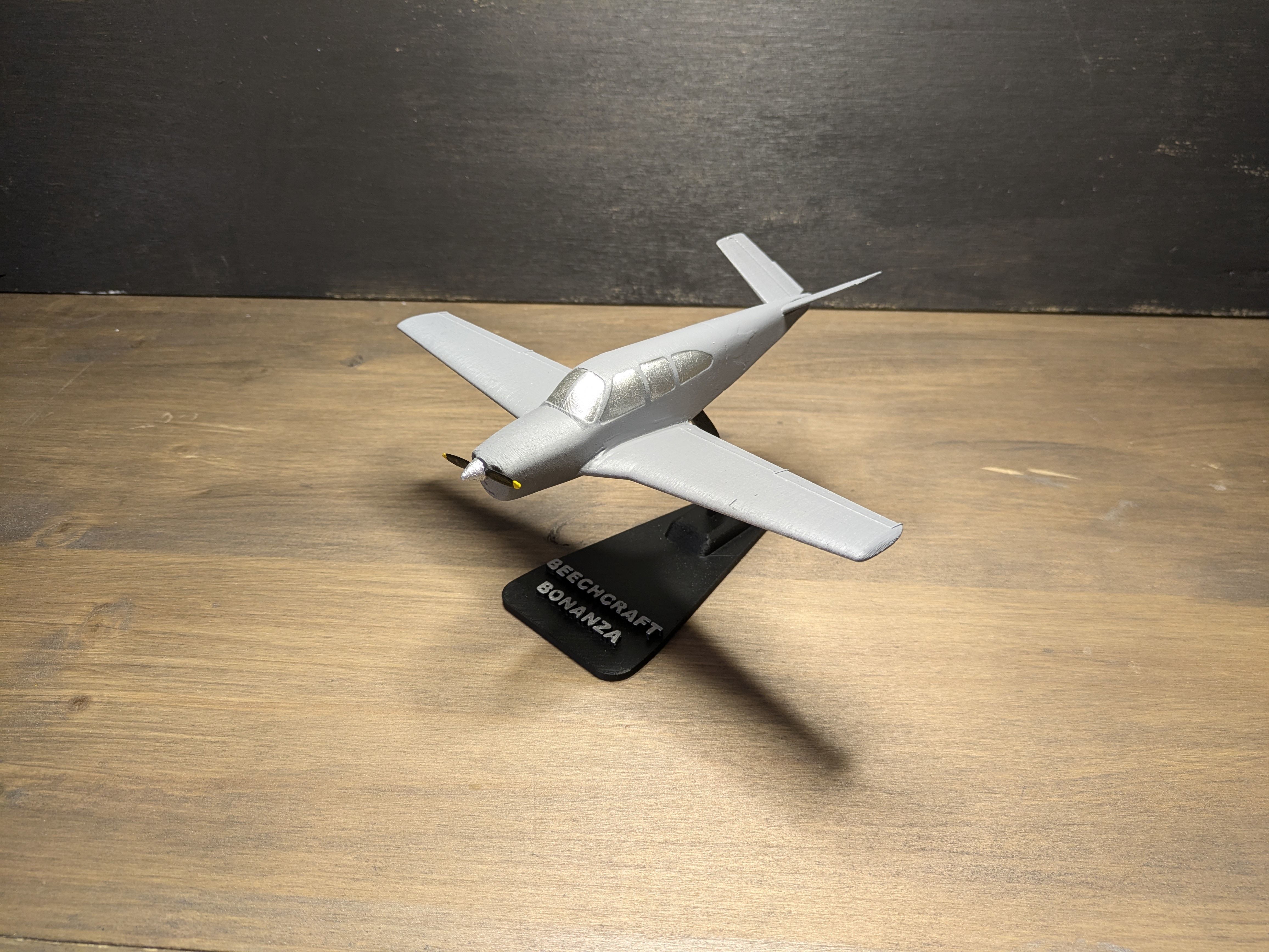 Beechcraft BONANZA scale model - 3D printing files 3D print model_10