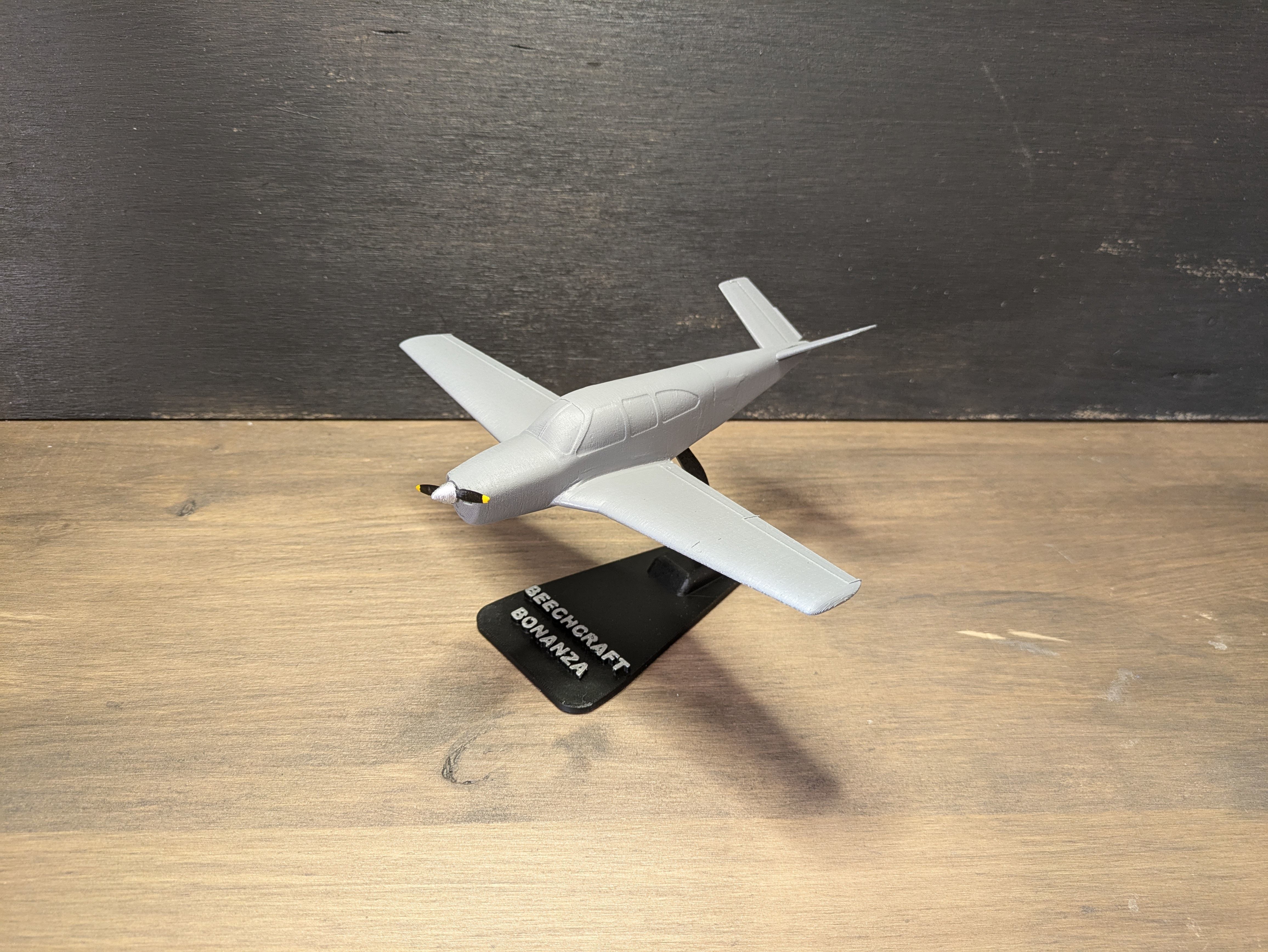 Beechcraft BONANZA scale model - 3D printing files 3D print model_13