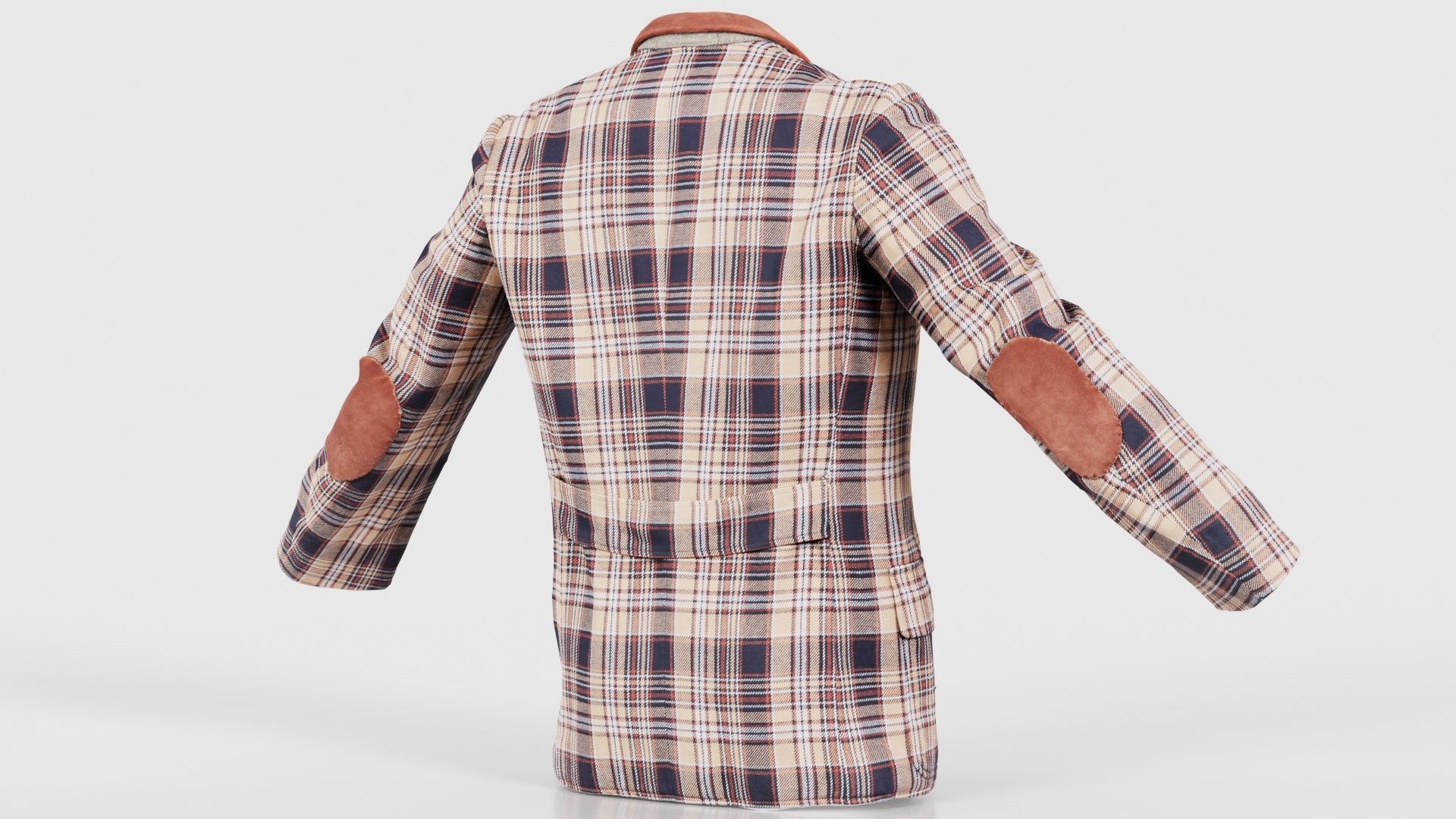 Suit G Vest Low-poly 3D model_20