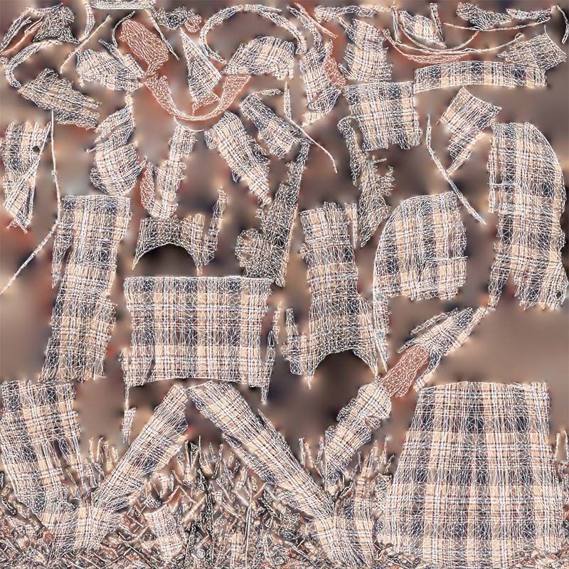 Suit G Vest Low-poly 3D model_14