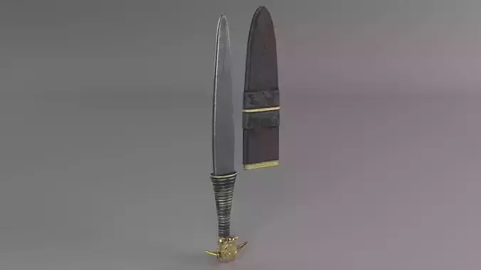 EGYPTIAN BULL HEAD KNIFE