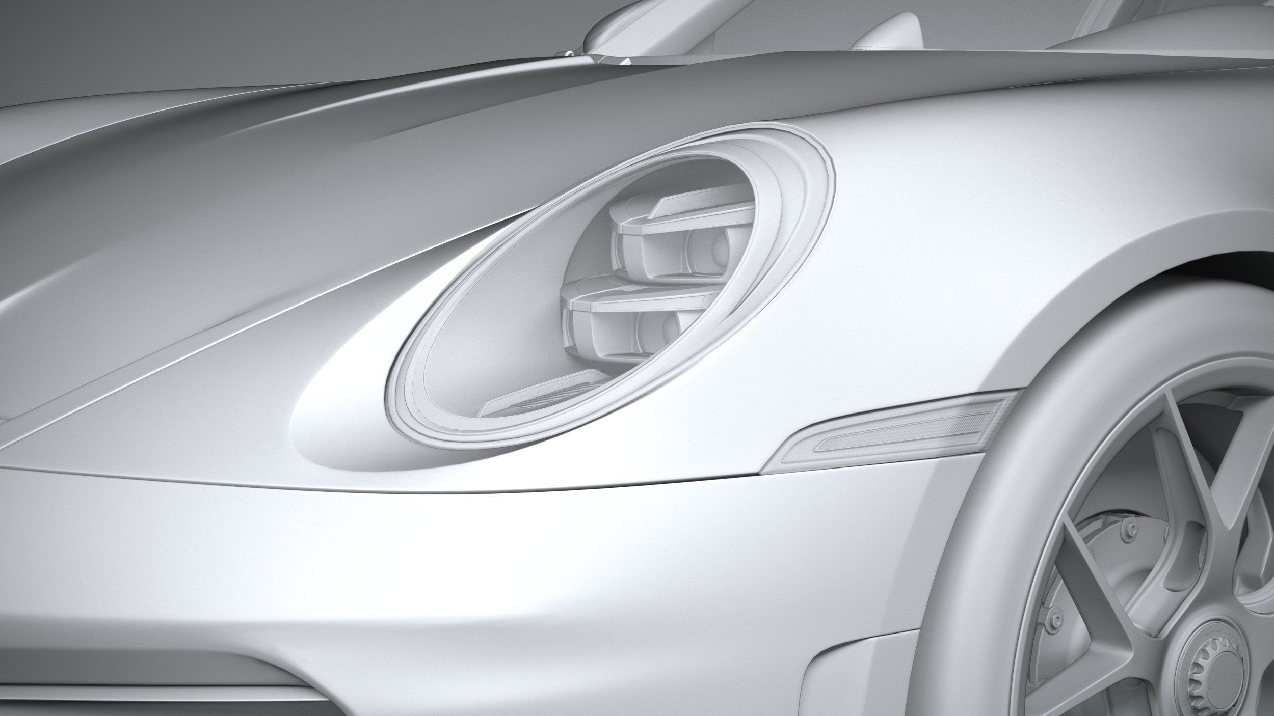 Porsche 911 GT3 2025 3D model_28
