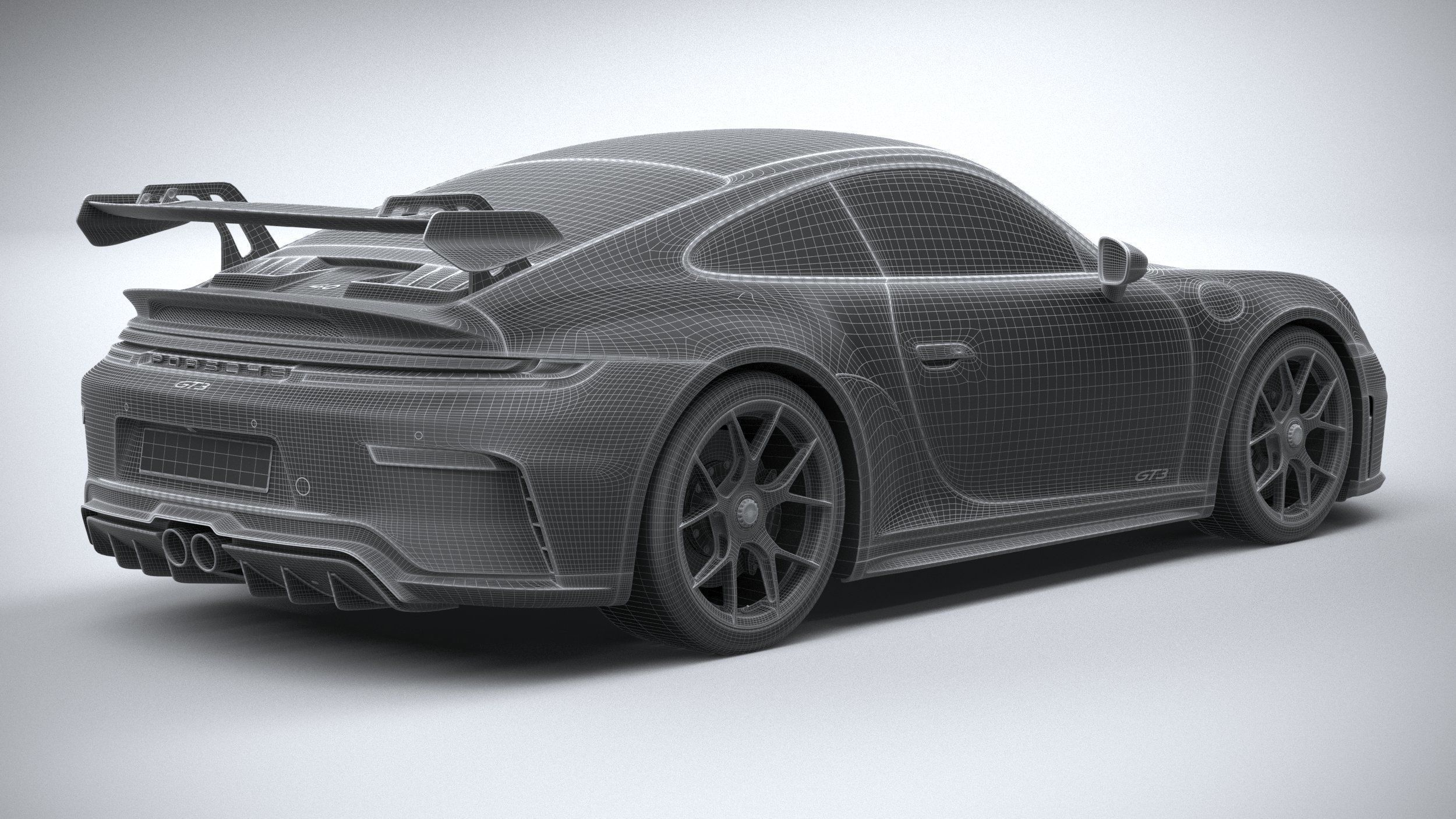 Porsche 911 GT3 2025 3D model_35