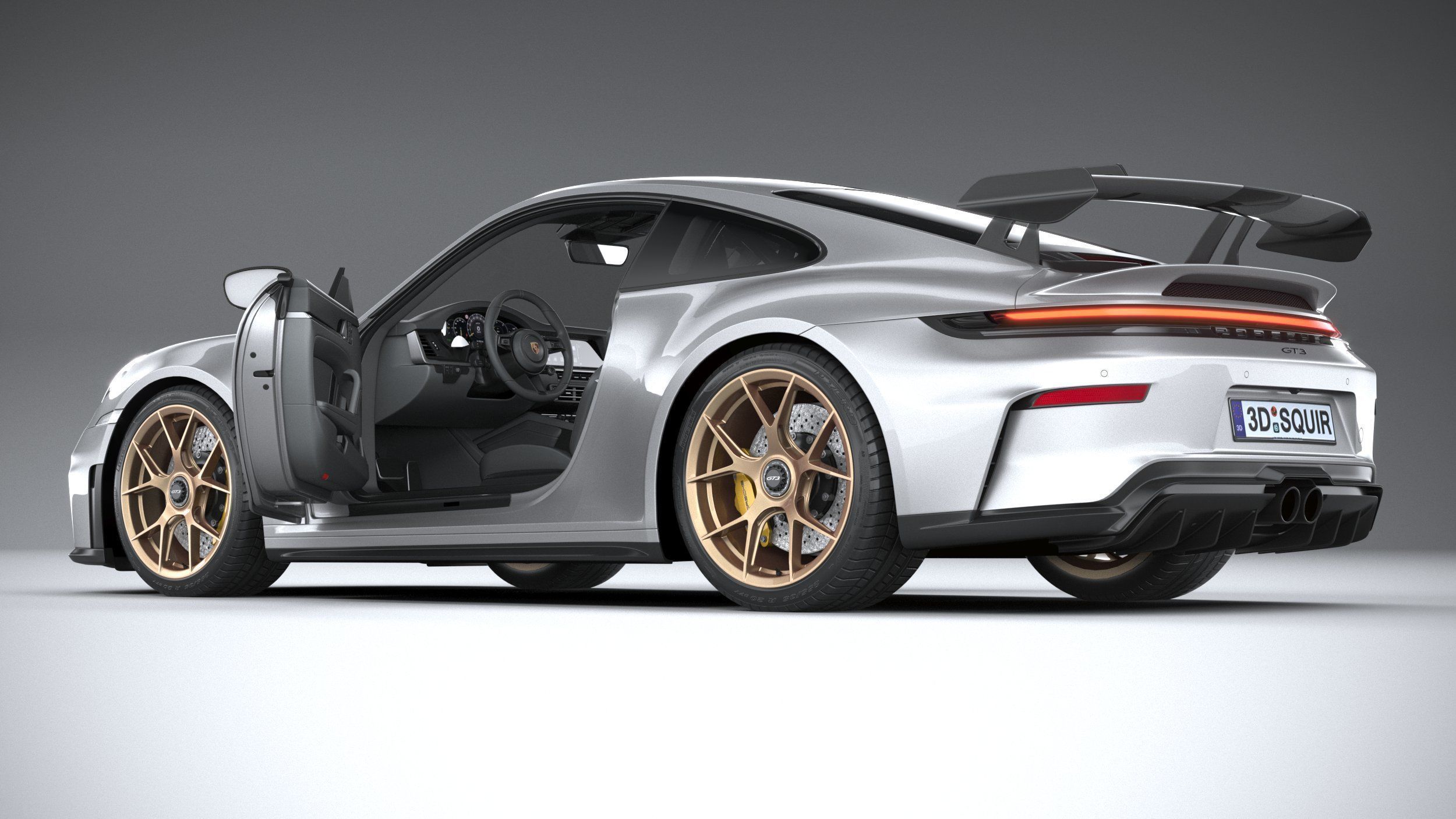 Porsche 911 GT3 2025 3D model_21