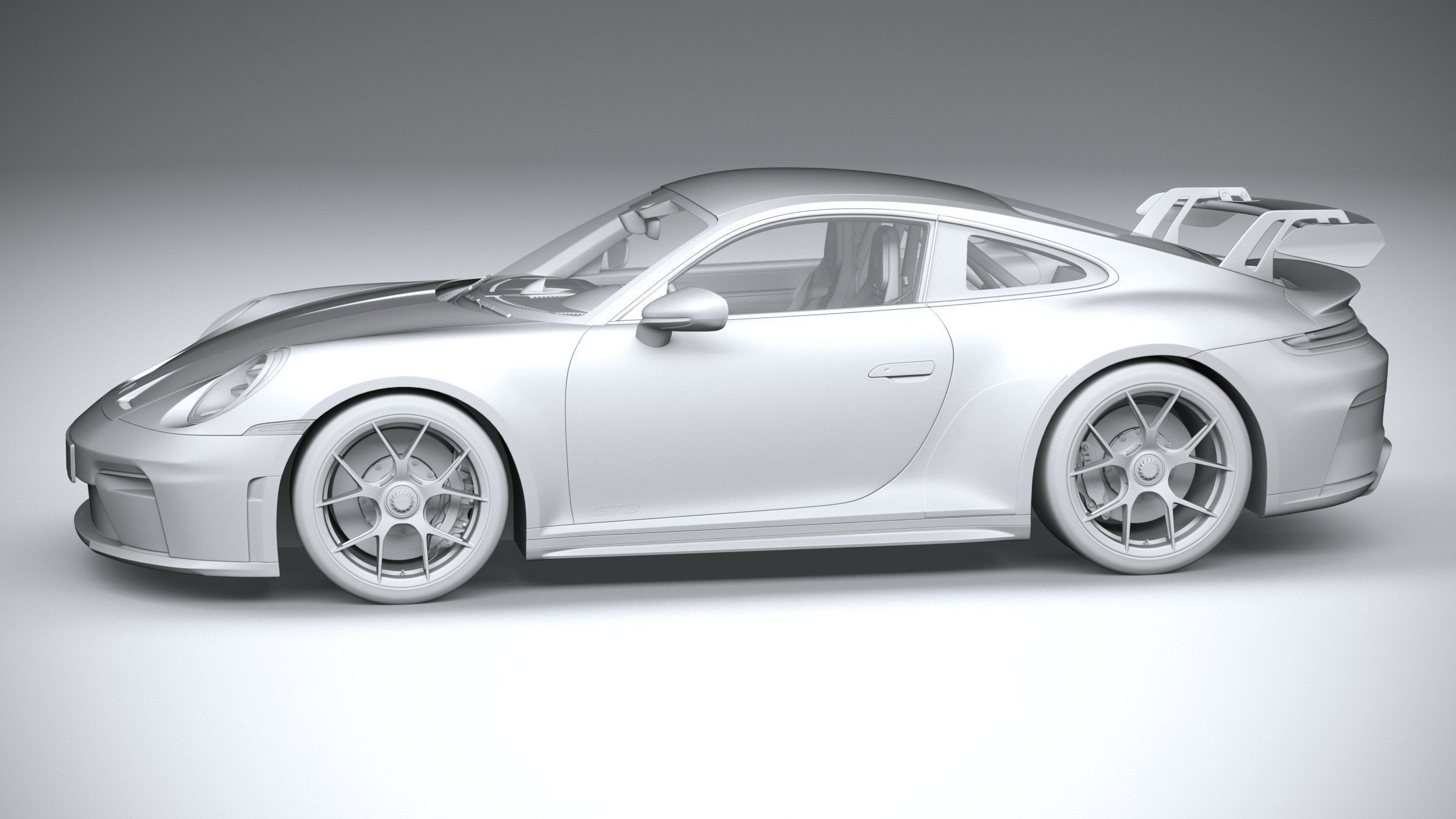 Porsche 911 GT3 2025 3D model_27