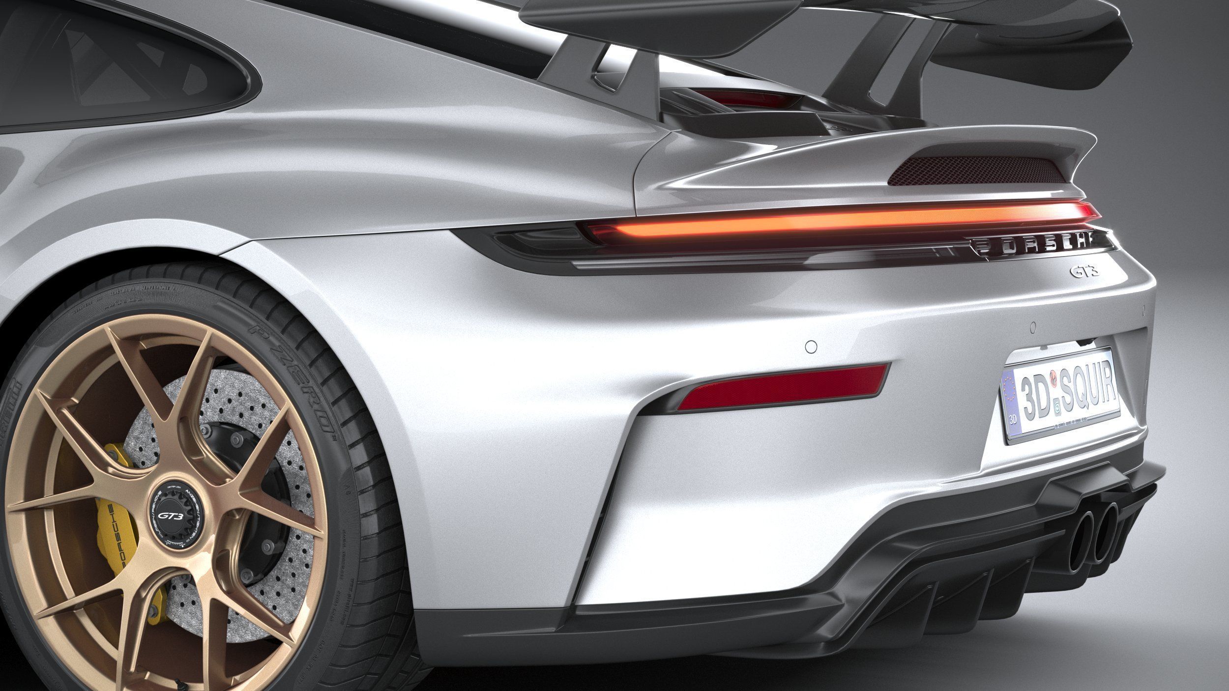 Porsche 911 GT3 2025 3D model_6