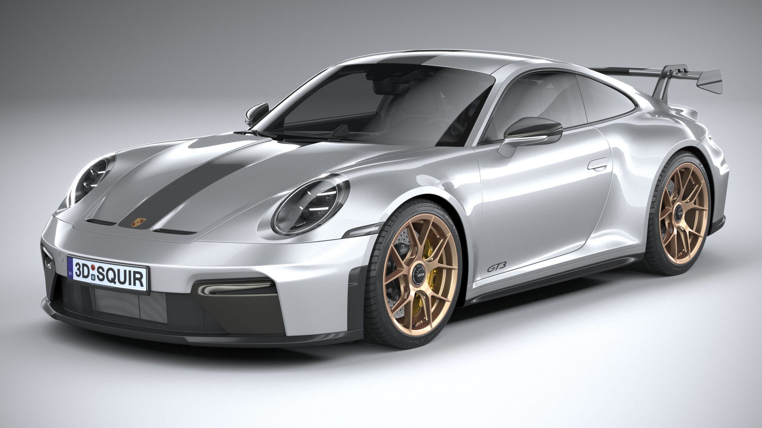 Porsche 911 GT3 2025 3D model_1
