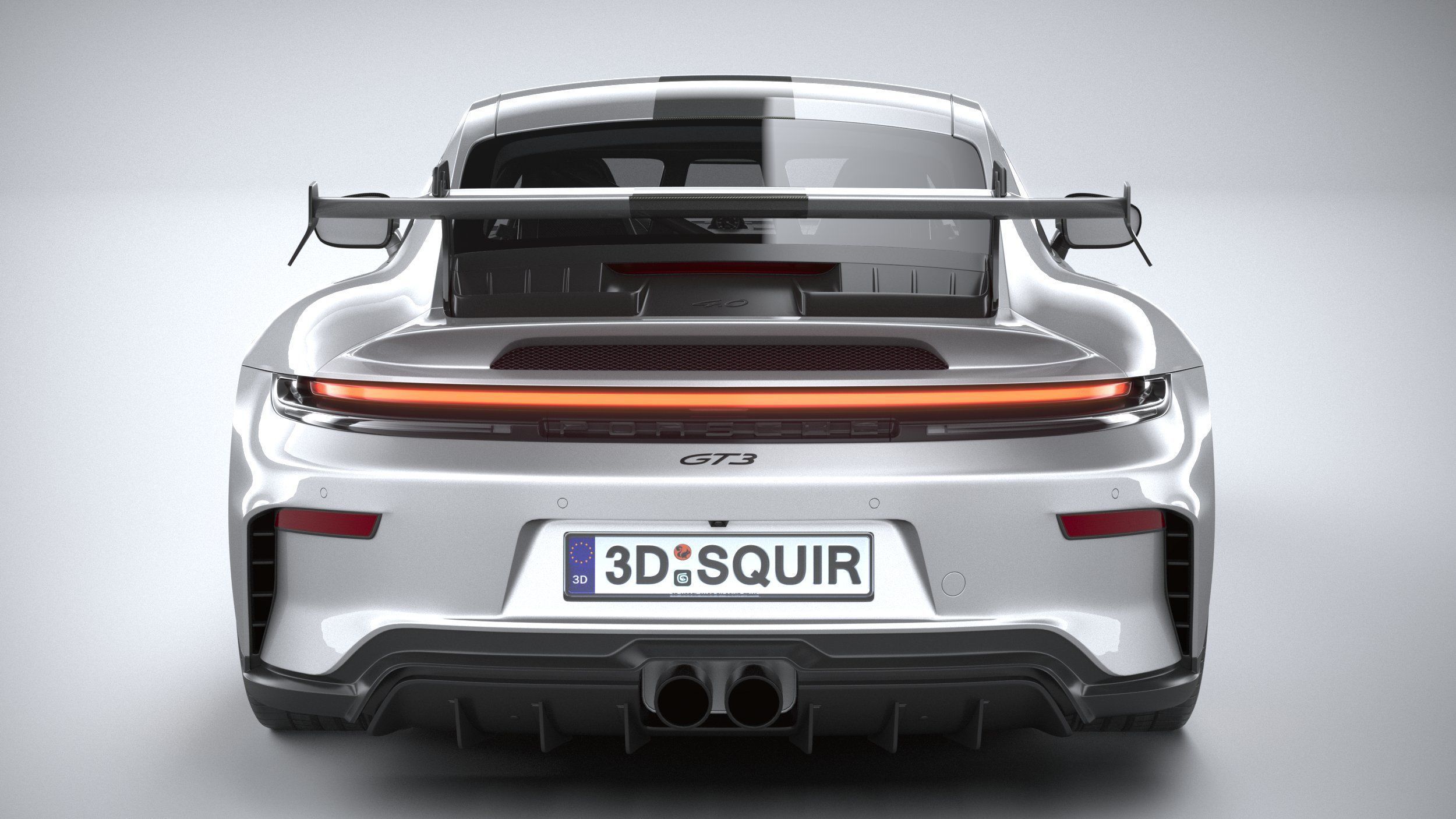 Porsche 911 GT3 2025 3D model_4