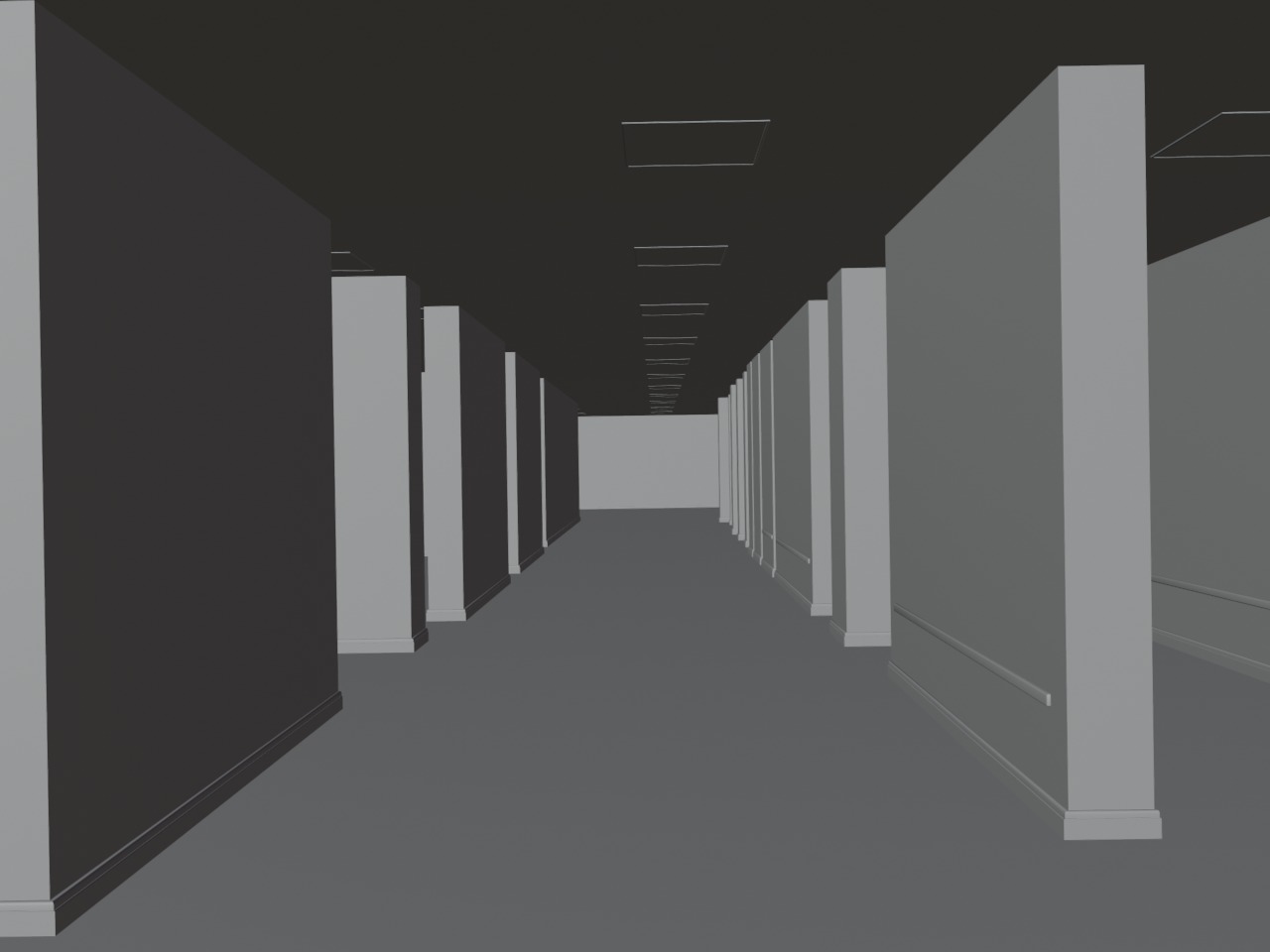 The Backrooms 3D model_27