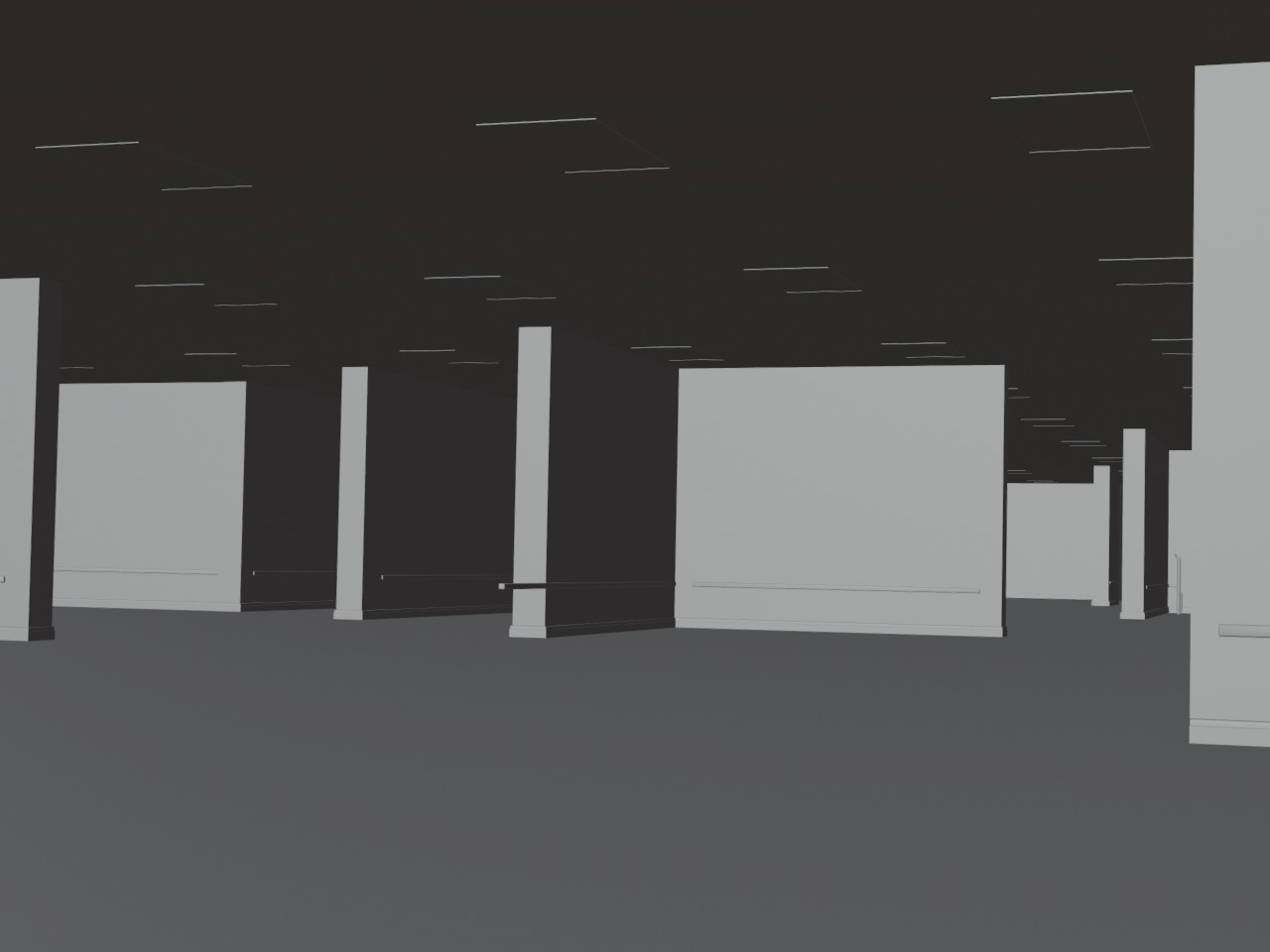 The Backrooms 3D model_33