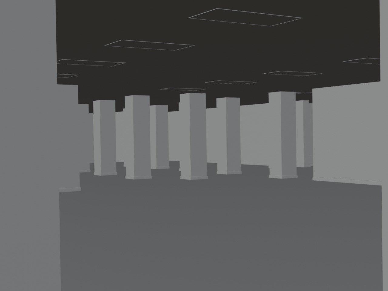 The Backrooms 3D model_24