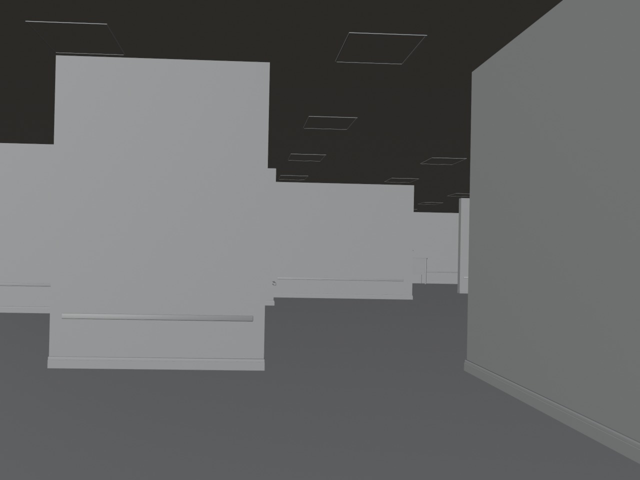 The Backrooms 3D model_34