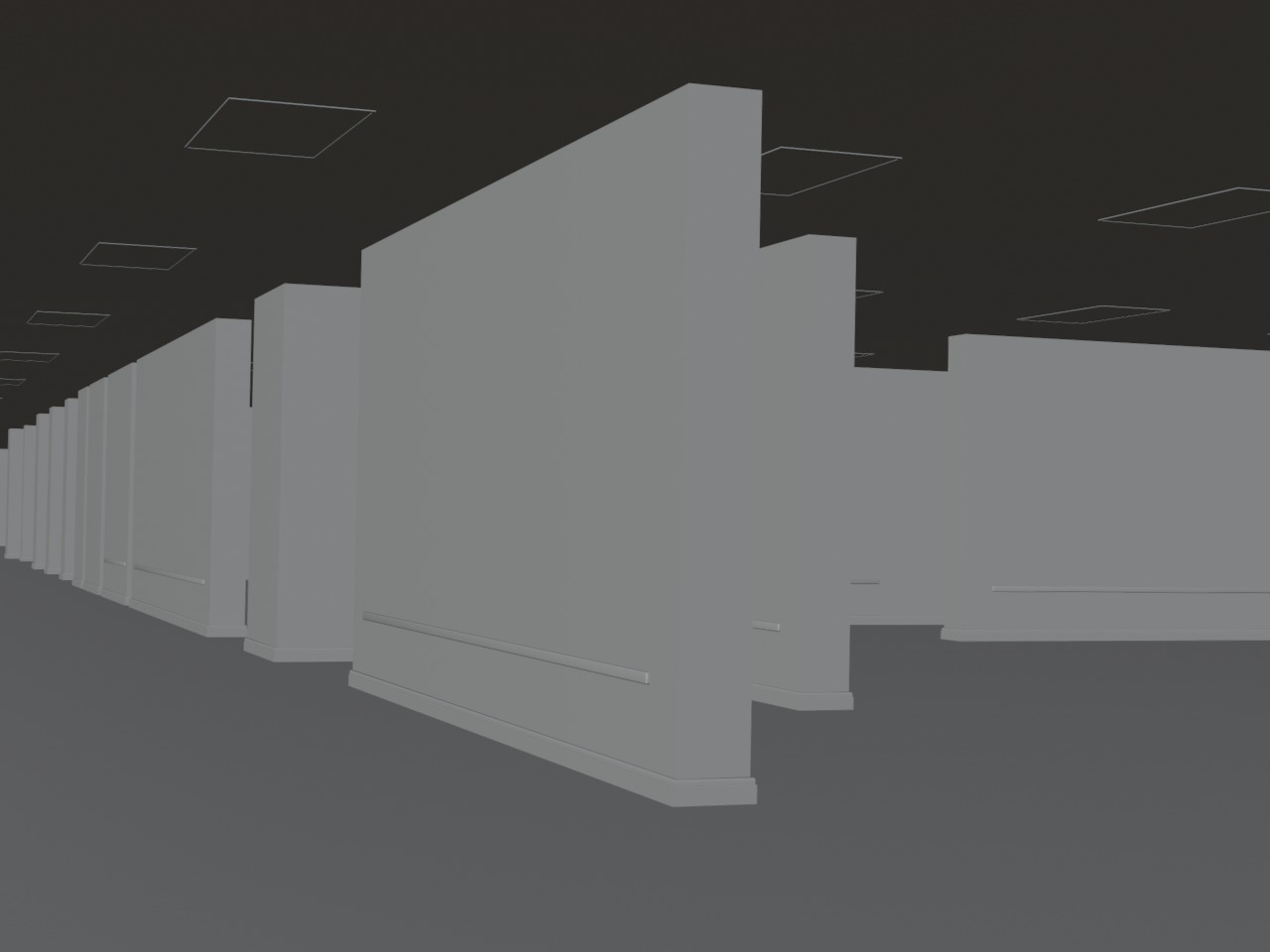 The Backrooms 3D model_39