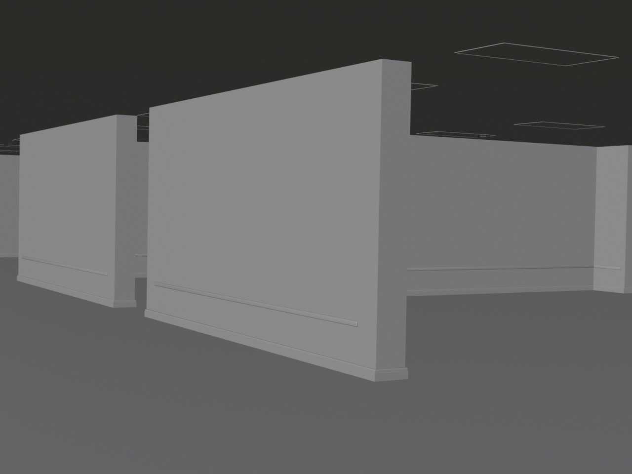 The Backrooms 3D model_38