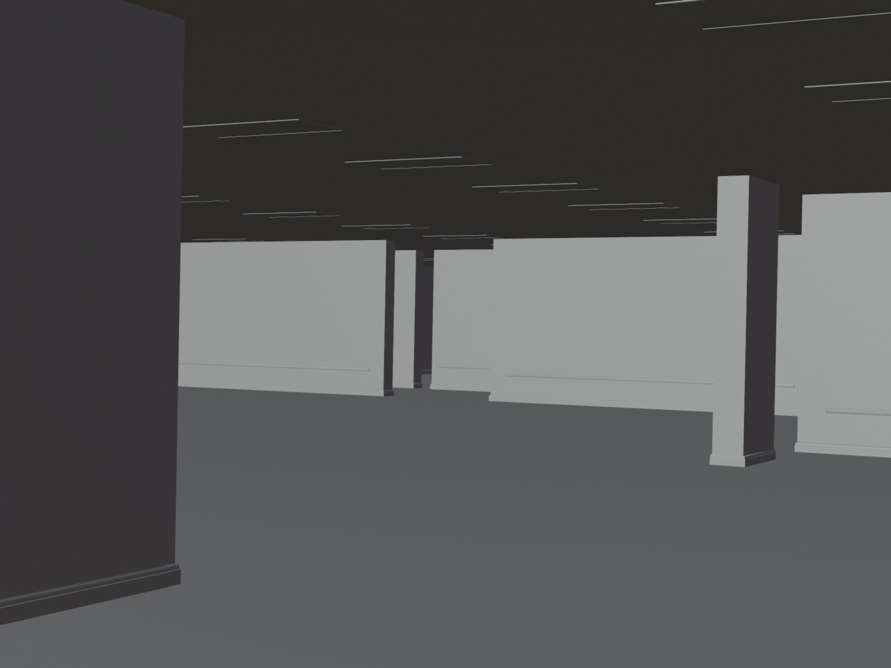 The Backrooms 3D model_36