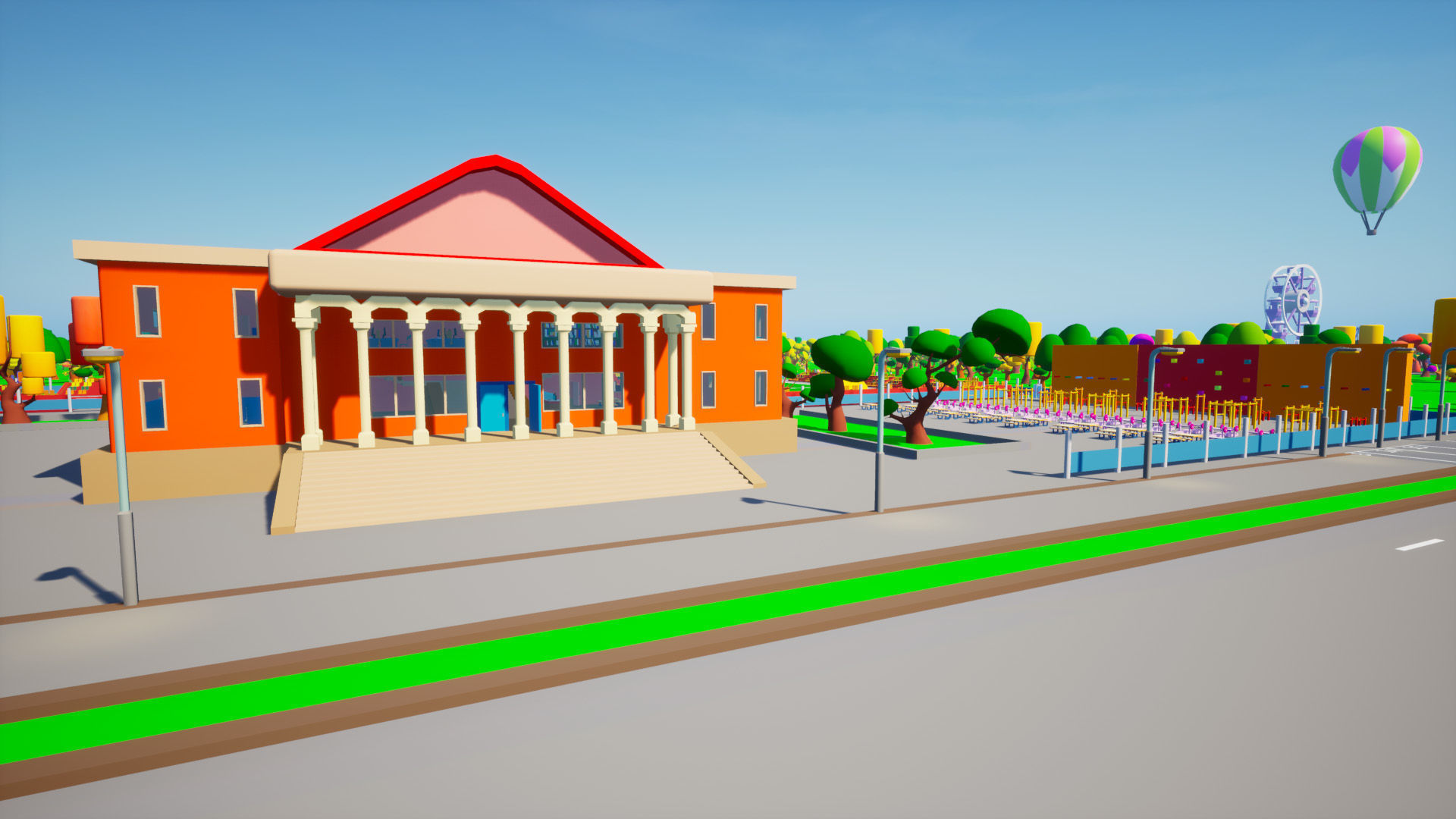 Megapolis City 3D model_12