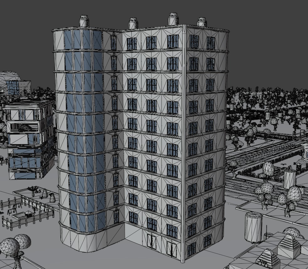 Megapolis City 3D model_45