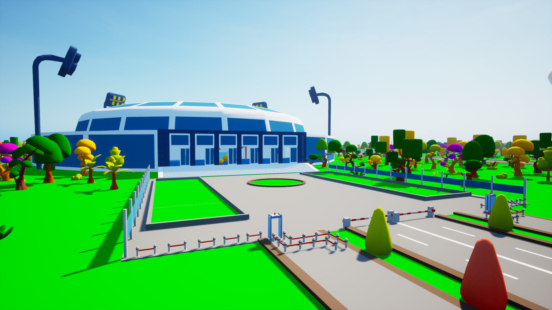 Megapolis City 3D model_2