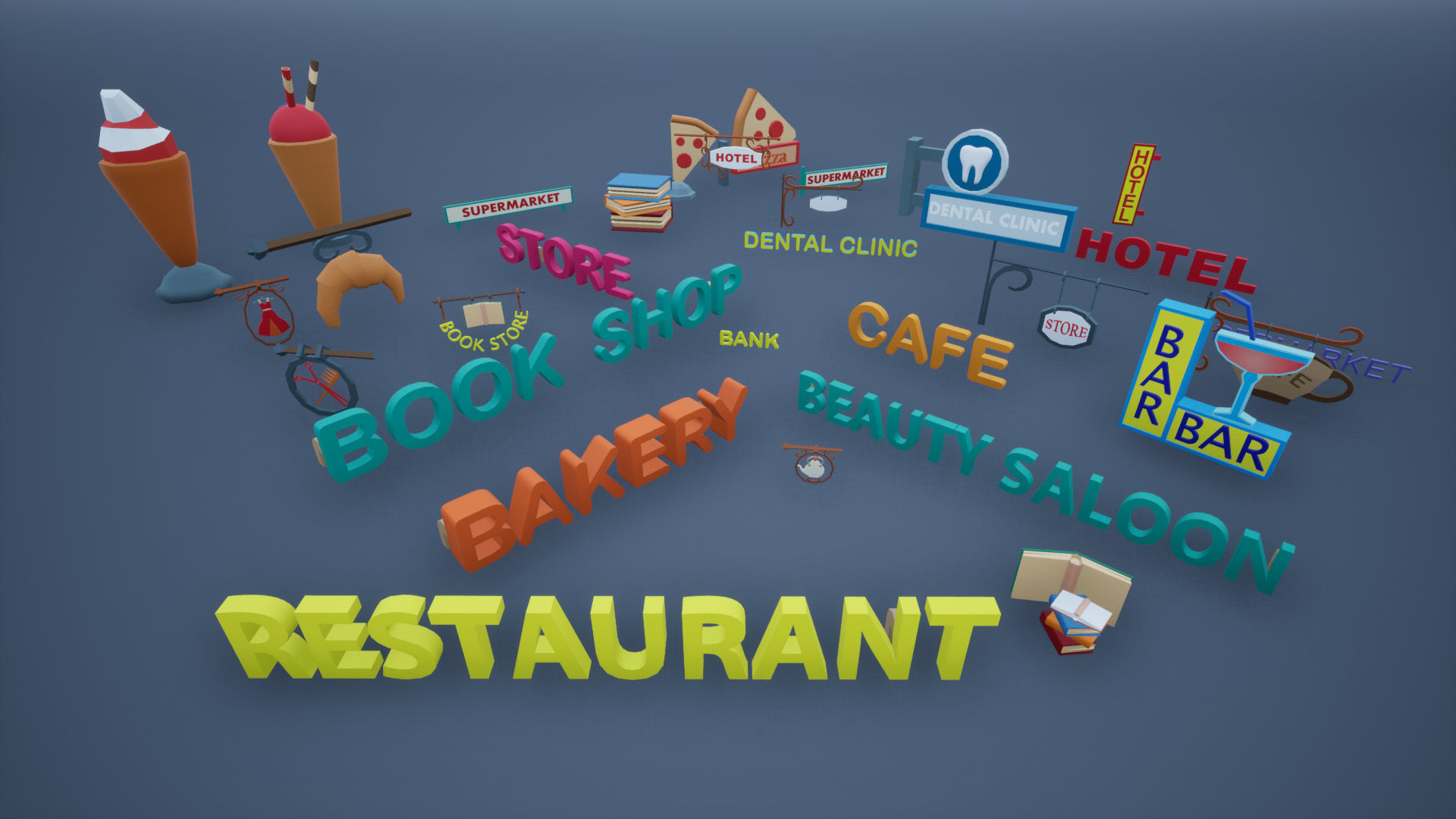 Megapolis City 3D model_24