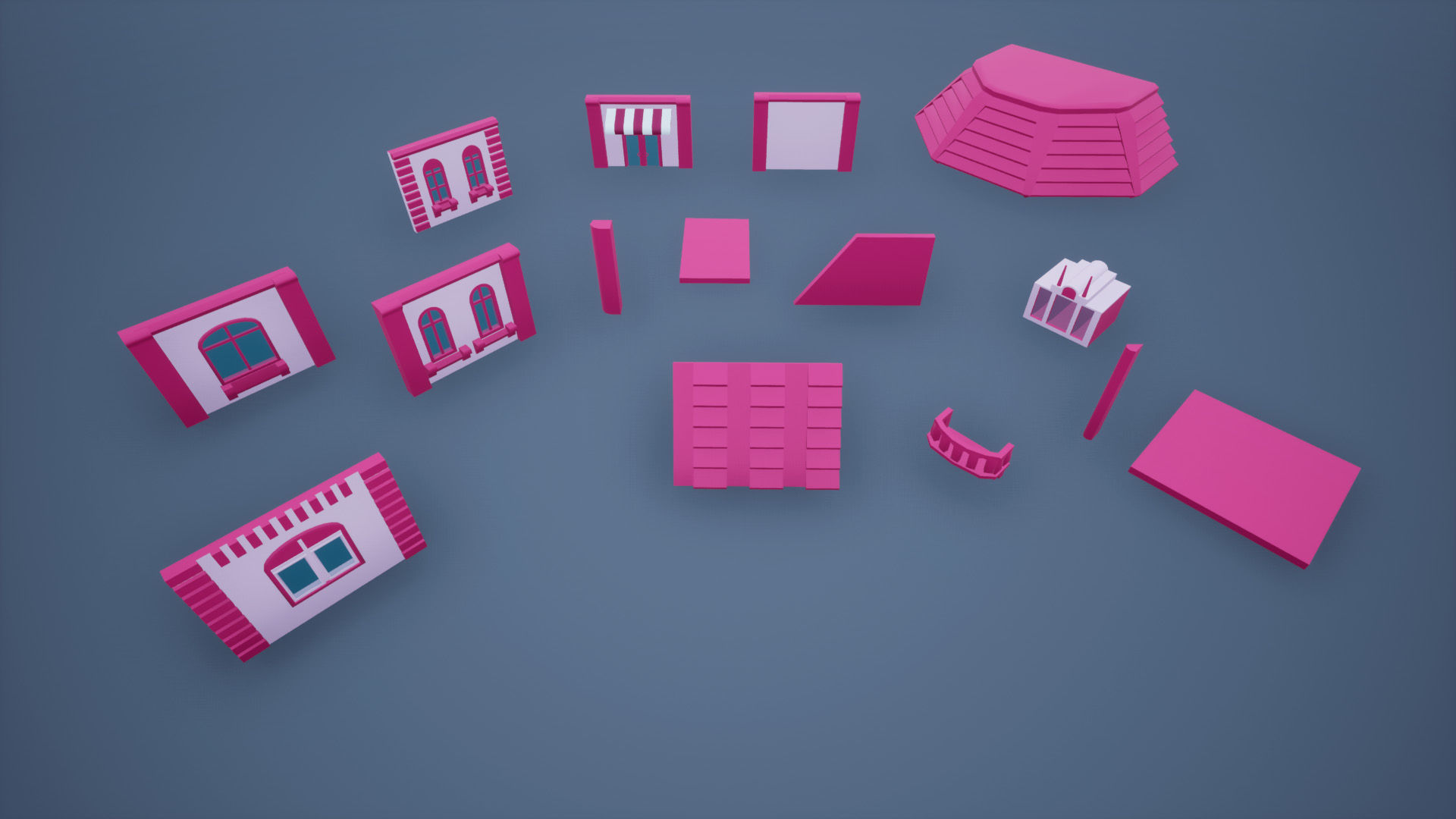 Megapolis City 3D model_40