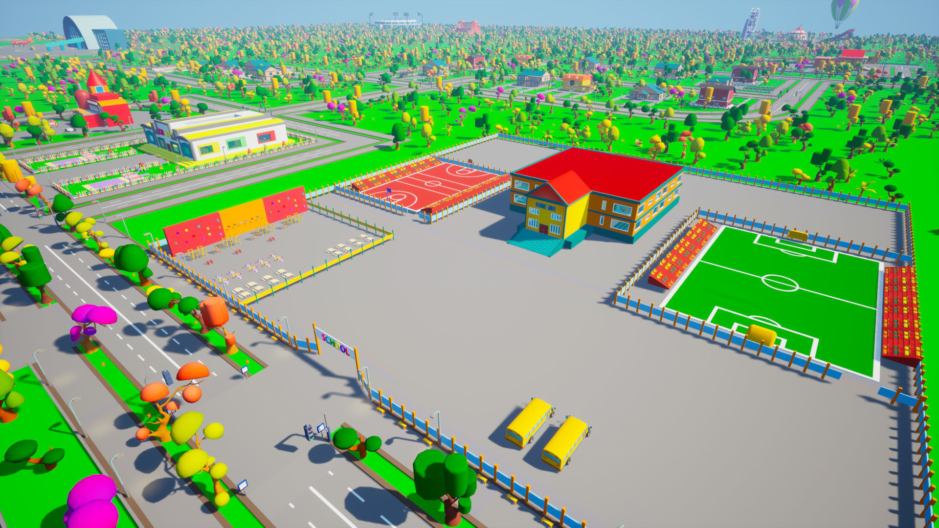 Megapolis City 3D model_4