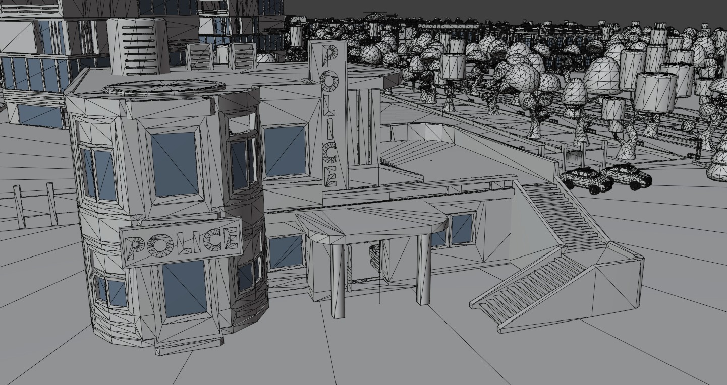 Megapolis City 3D model_46