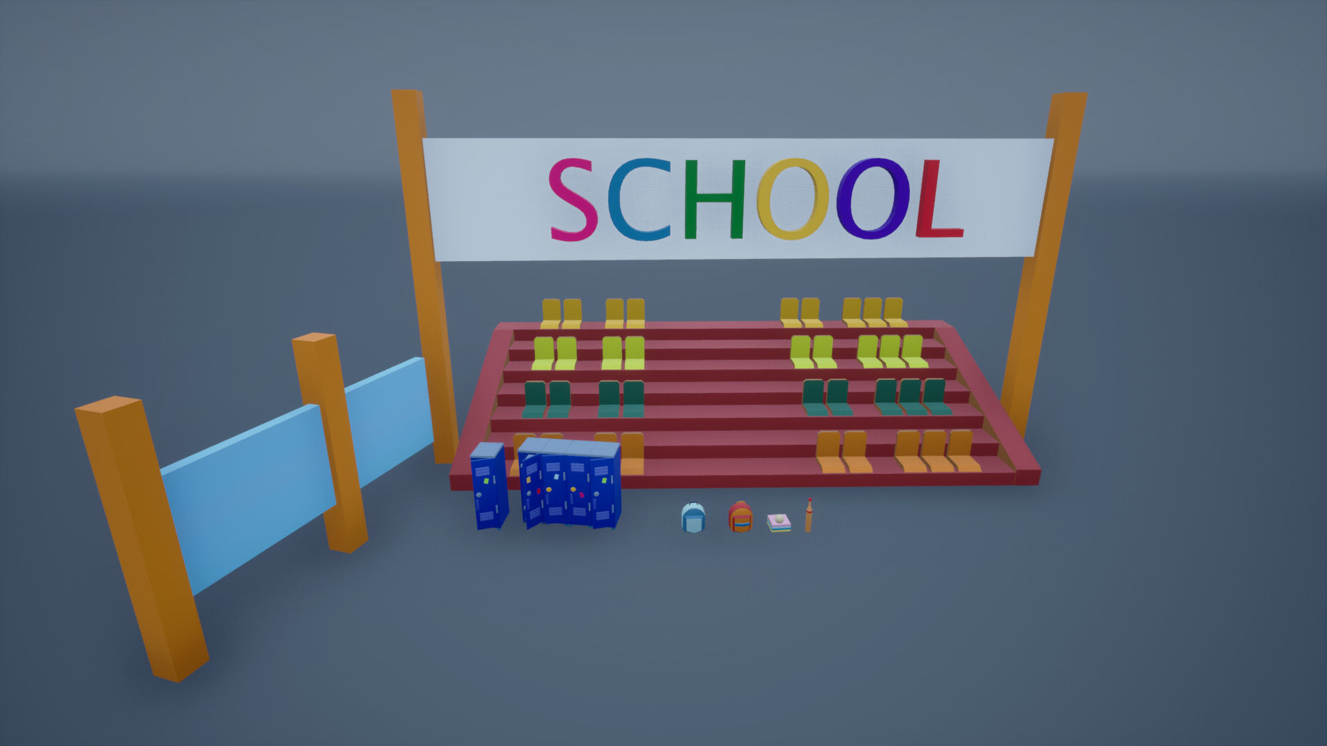 Megapolis City 3D model_25