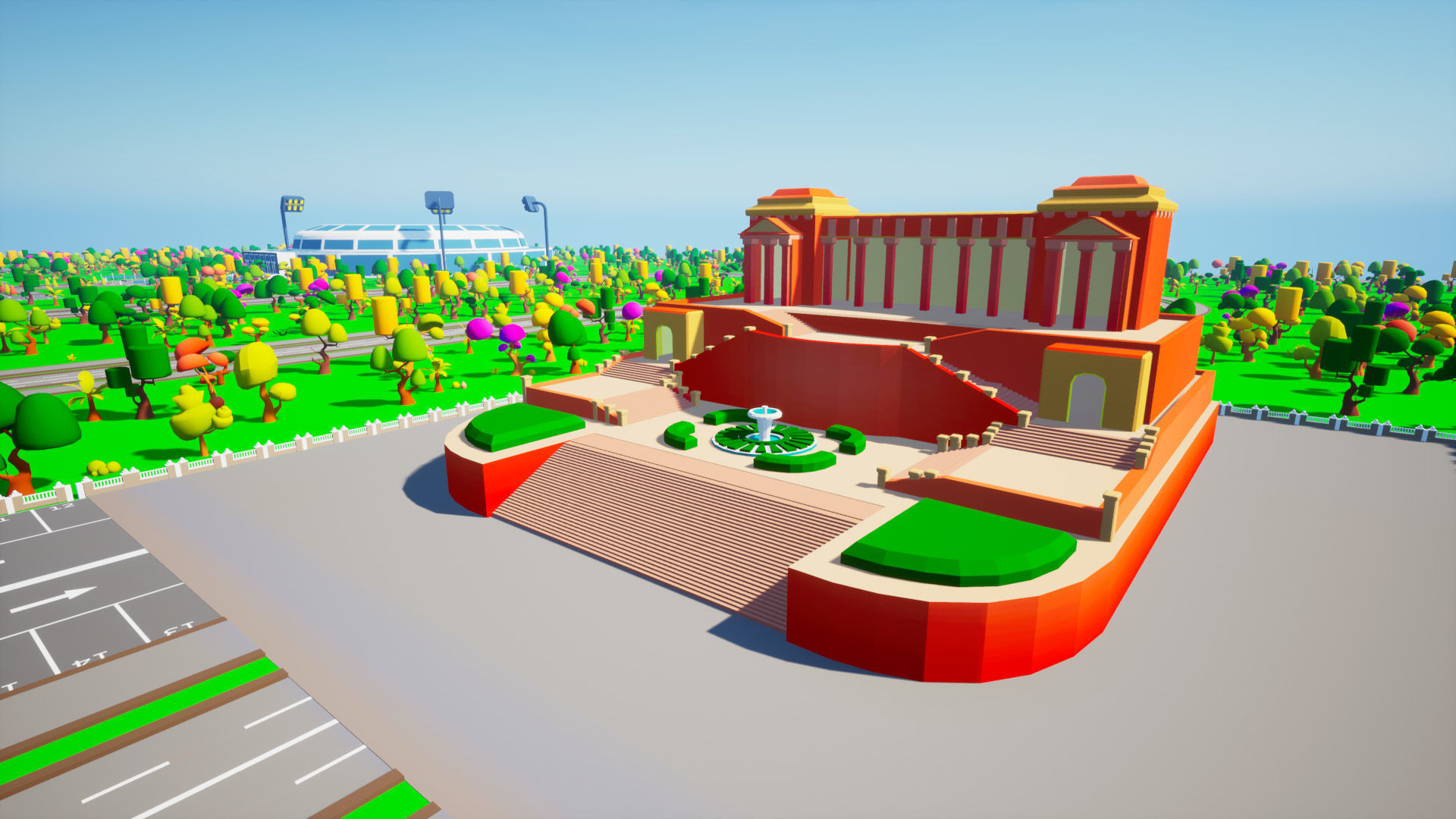 Megapolis City 3D model_7