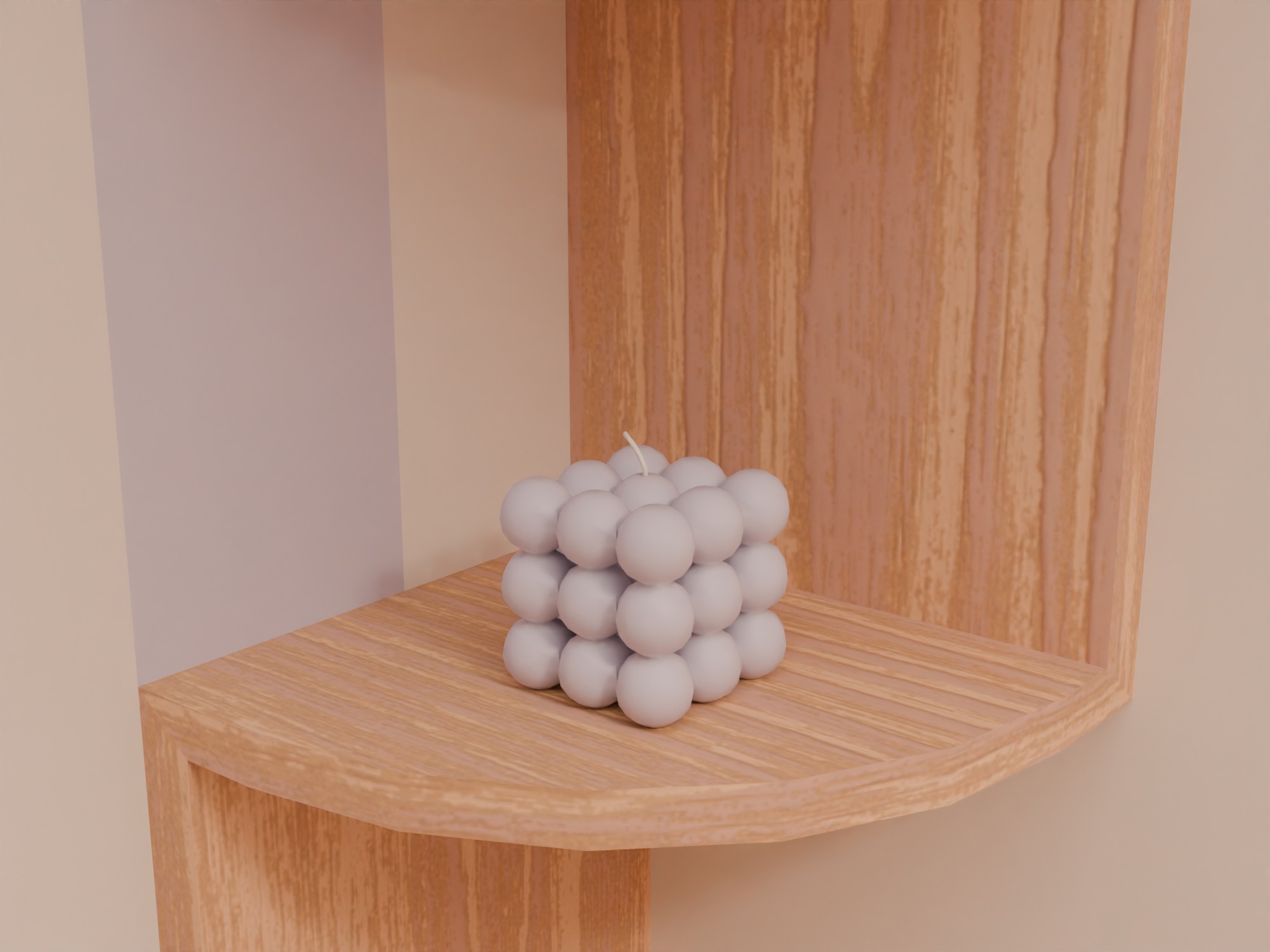 Living room Low-poly 3D model_18