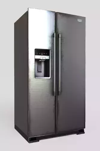 Refrigerator Low-poly 3D model