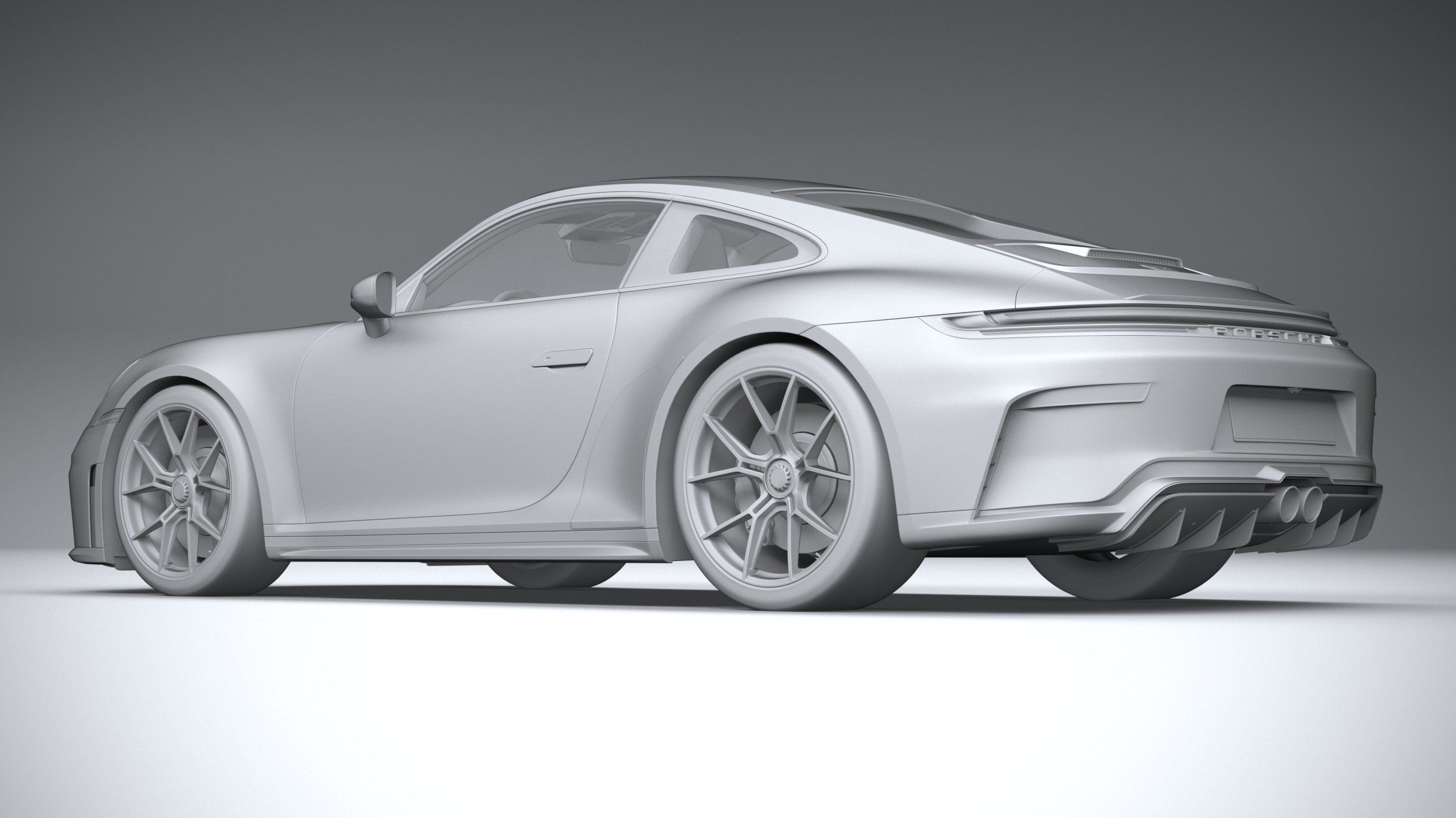 Porsche 911 GT3 Touring 2025 3D model_26