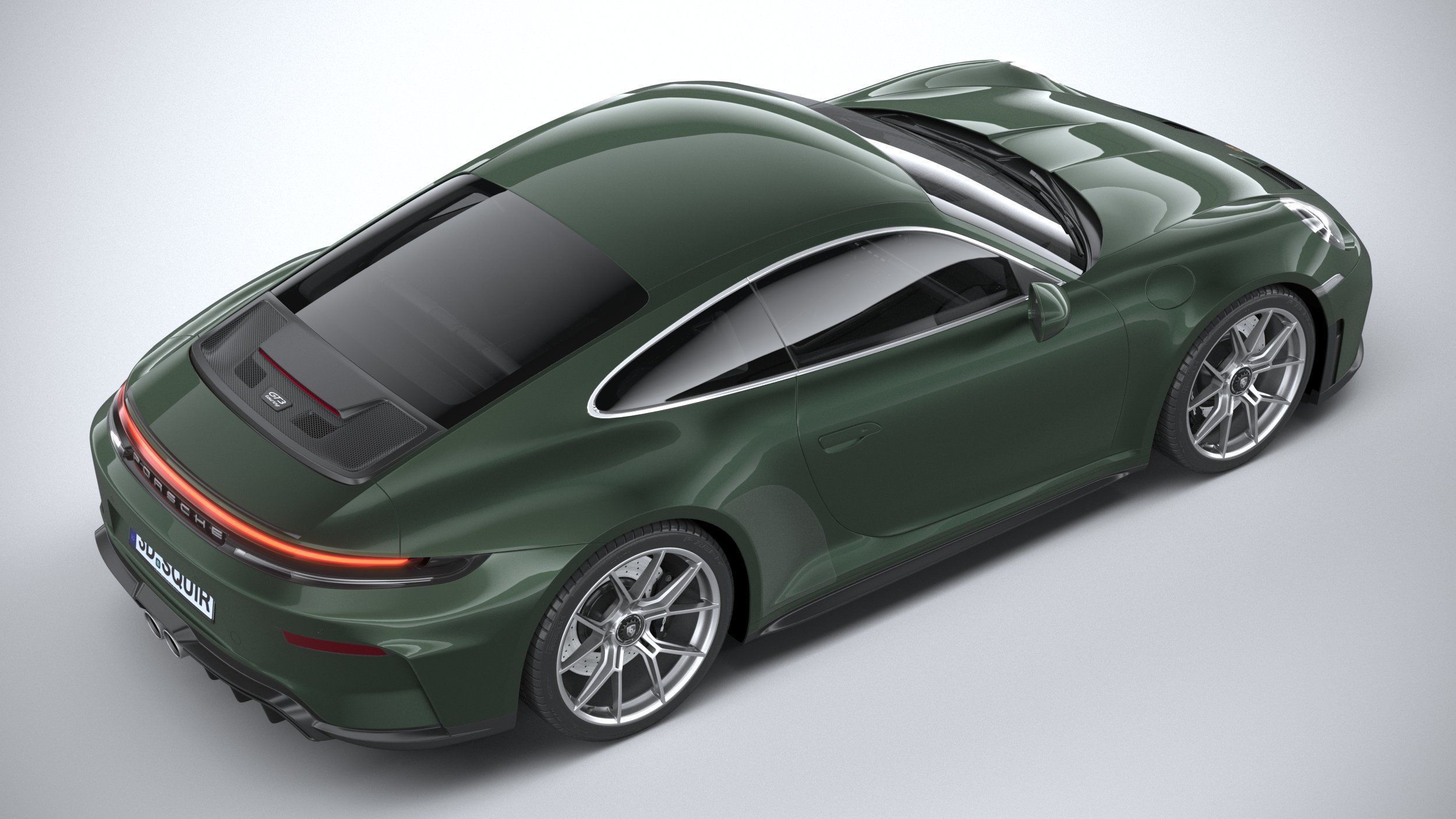 Porsche 911 GT3 Touring 2025 3D model_10