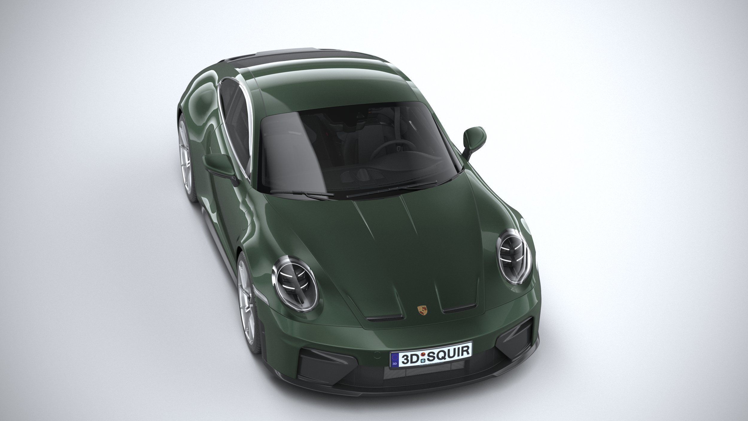 Porsche 911 GT3 Touring 2025 3D model_12