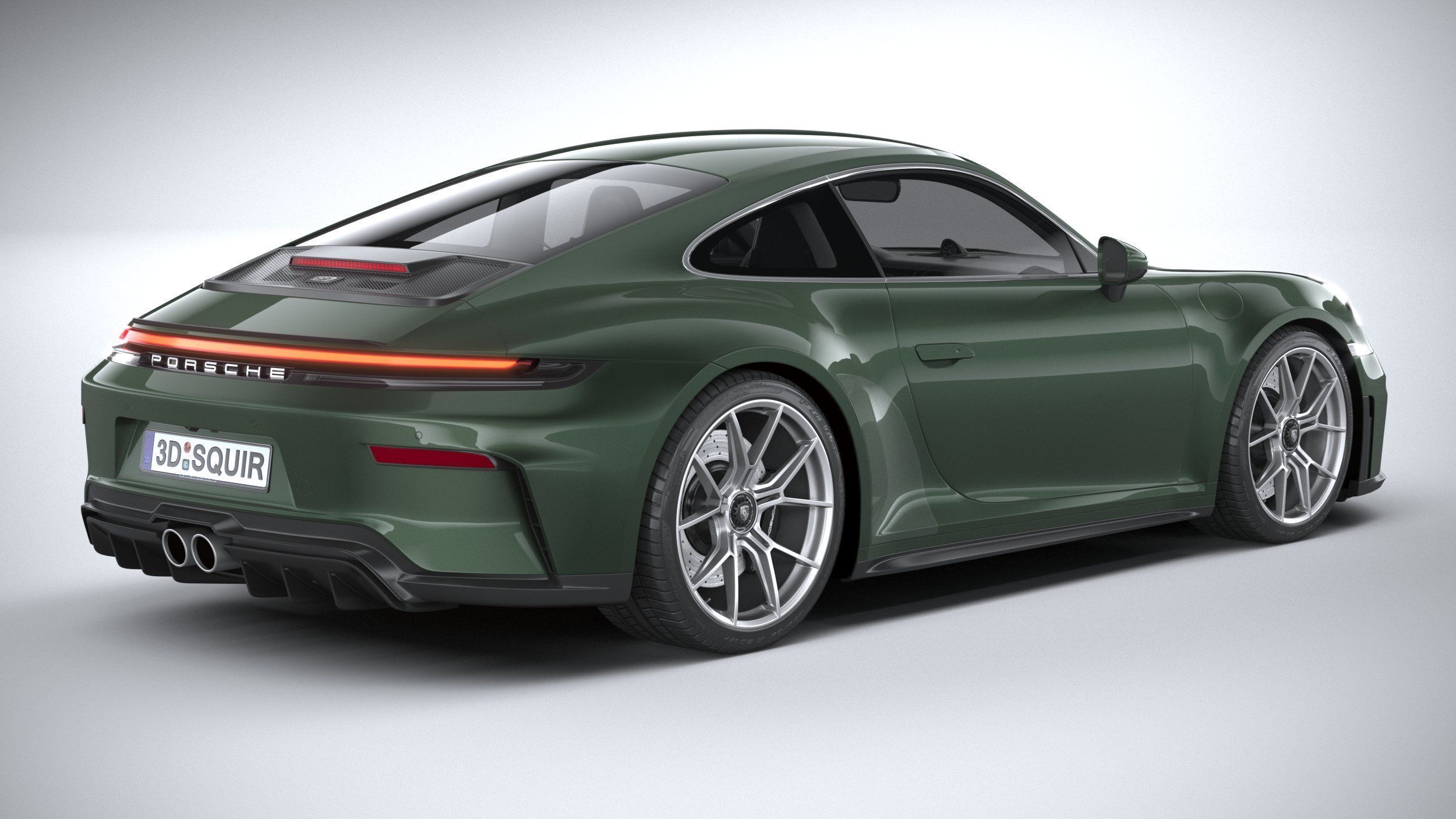 Porsche 911 GT3 Touring 2025 3D model_17